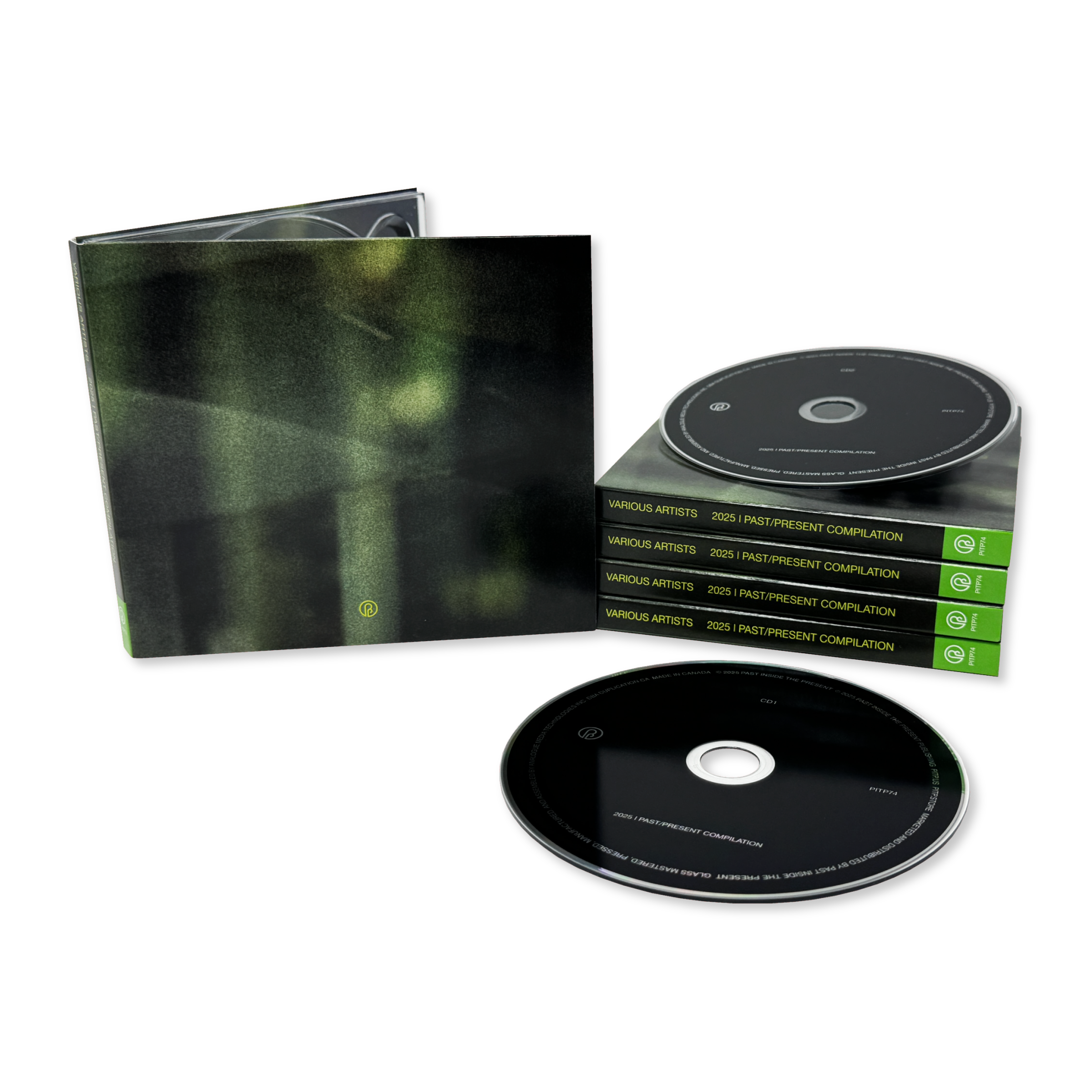 横山幸雄 PAST〜PRESENT CD Various Artists 'Past/Present 2025 Compilation' [2CD] (2nd press