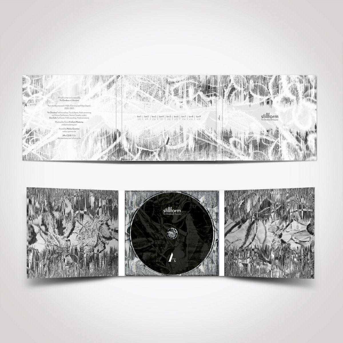 Yui Onodera & Arovane 'Stillform' [CD]