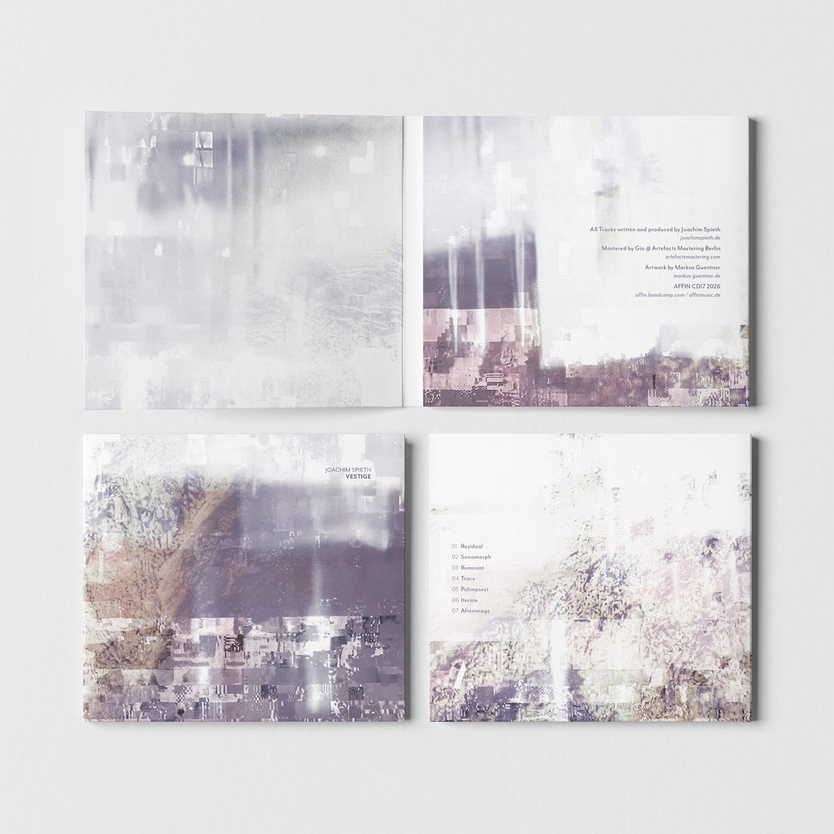 Joachim Spieth 'Vestige' [CD]