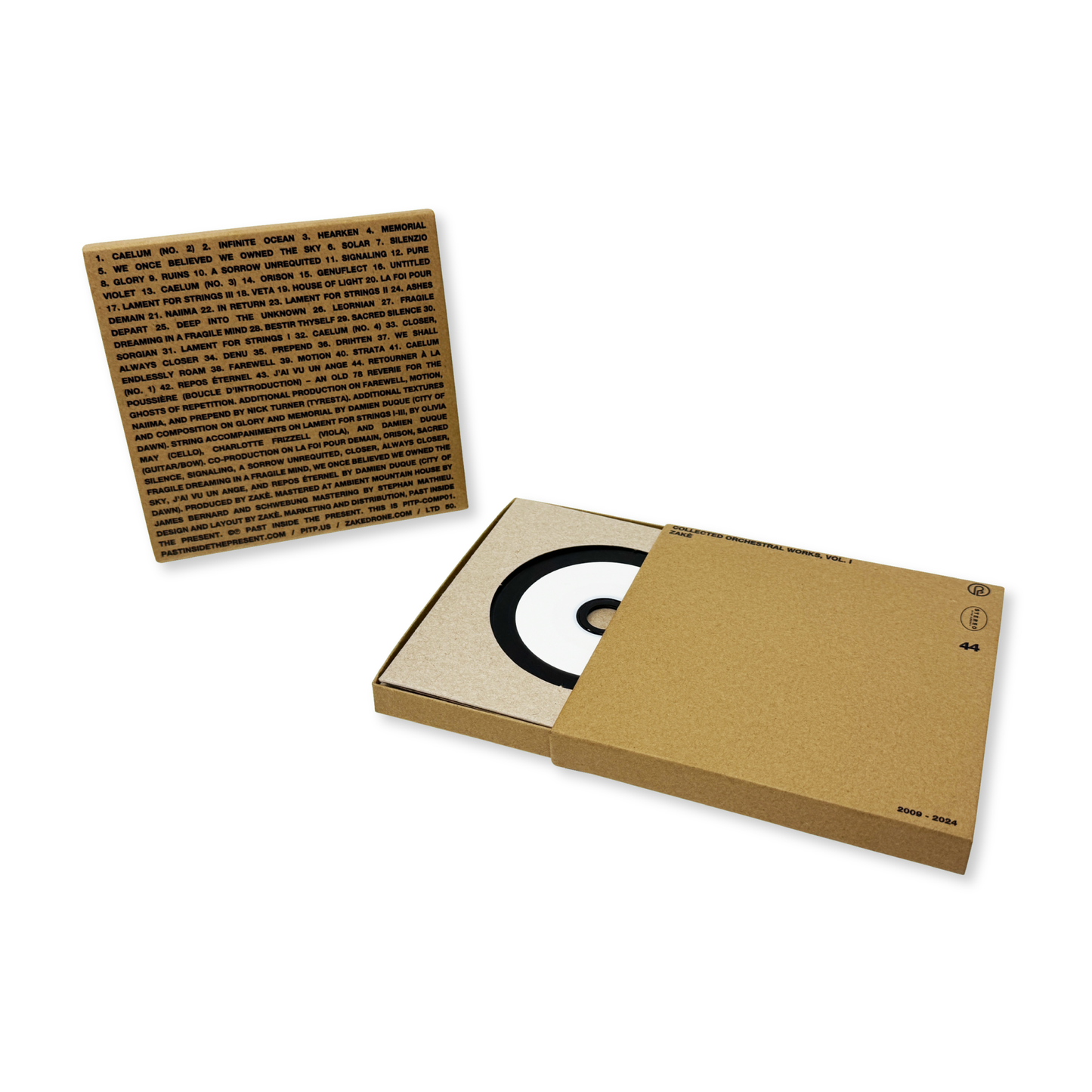 zakè 'Collected Orchestral Works, Vol. I' [5xCD Boxset]