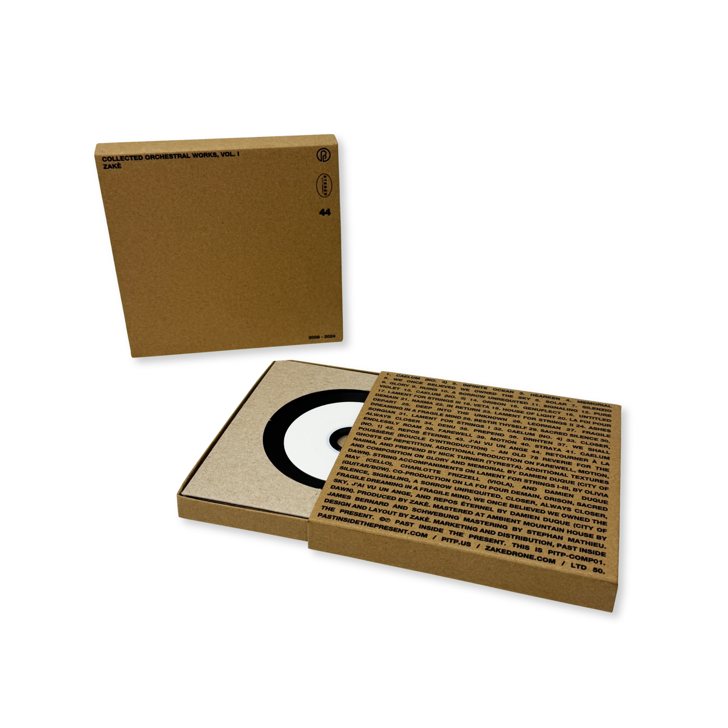 zakè 'Collected Orchestral Works, Vol. I' [5xCD Boxset]