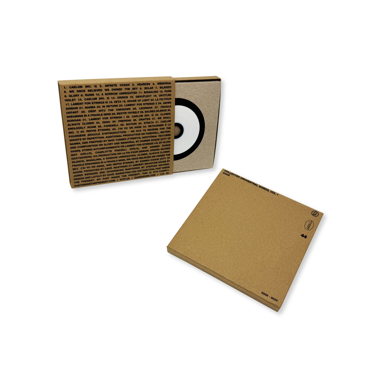 zakè 'Collected Orchestral Works, Vol. I' [5xCD Boxset]