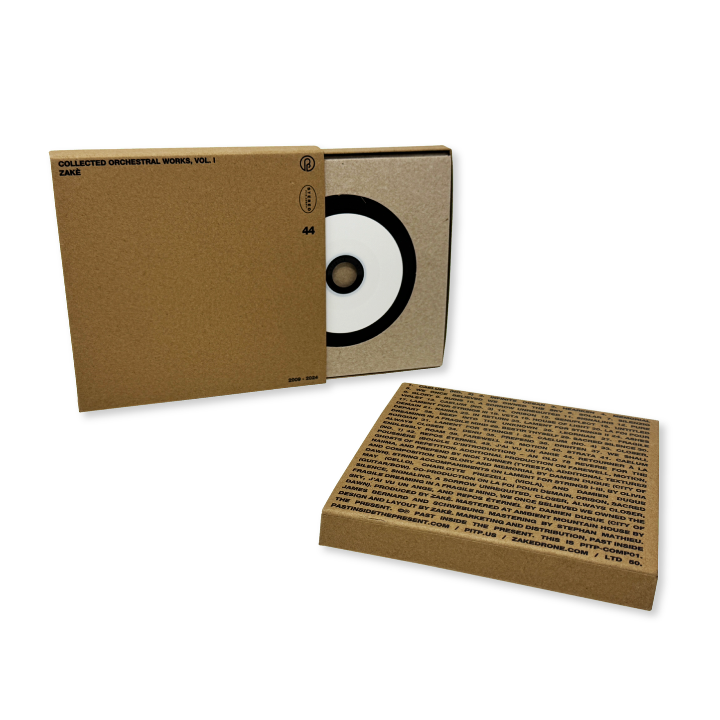 zakè 'Collected Orchestral Works, Vol. I' [5xCD Boxset]