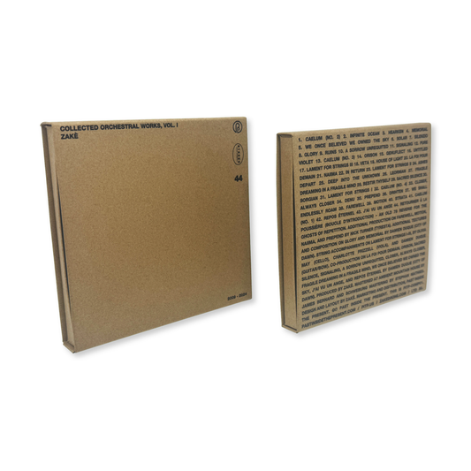 zakè 'Collected Orchestral Works, Vol. I' [5xCD Boxset]