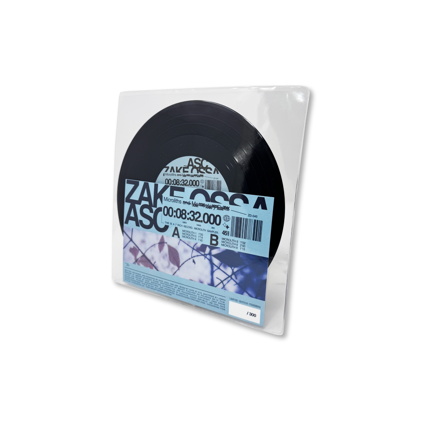 zakè, Ossa, ASC 'Microliths and Momentary Drifts' [CD+7"]