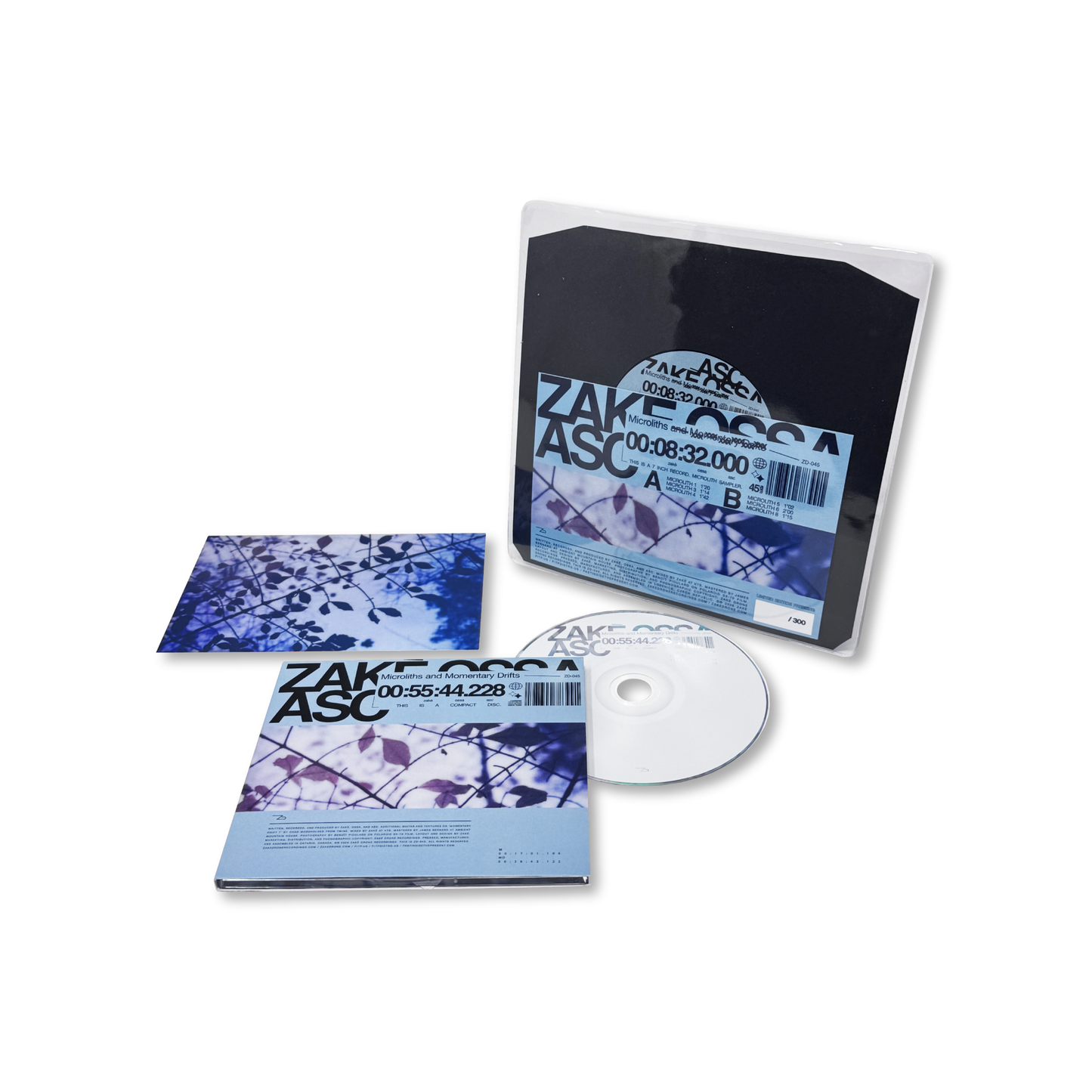 zakè, Ossa, ASC 'Microliths and Momentary Drifts' [CD+7"]