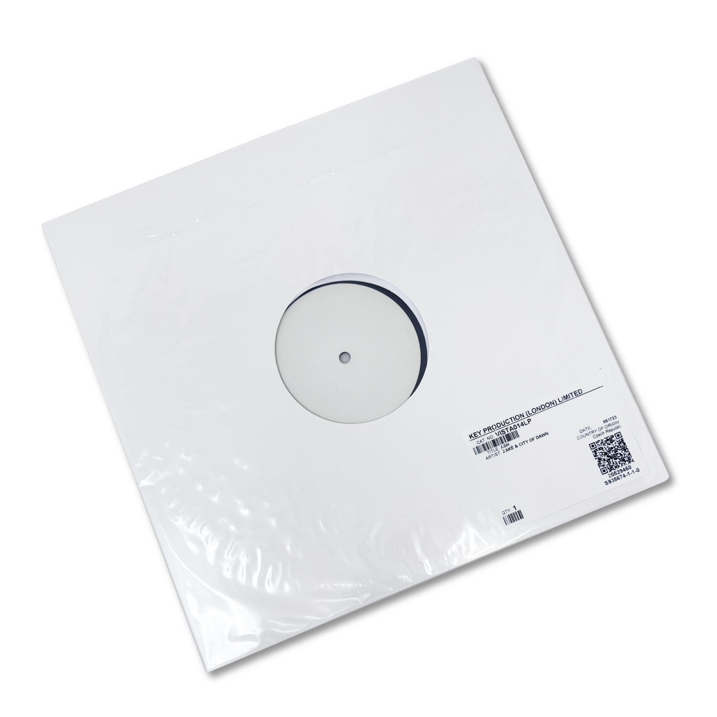 zakè & City of Dawn 'Ash' [LP, test press]