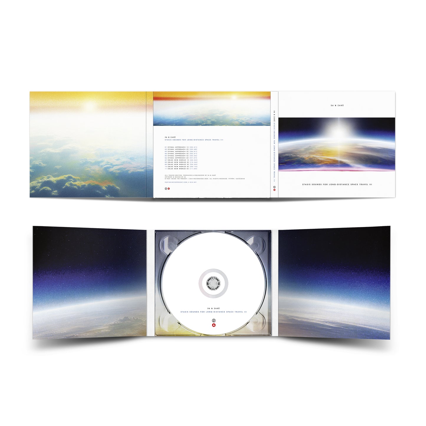 36 & zakè 'Stasis Sounds For Long-Distance Space Travel III' [CD]