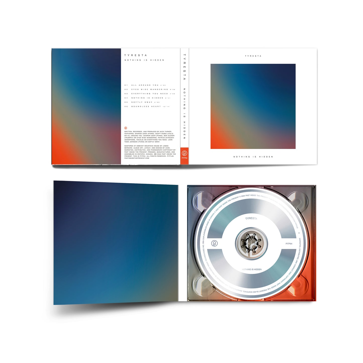 Tyresta 'Nothing Is Hidden' [CD]