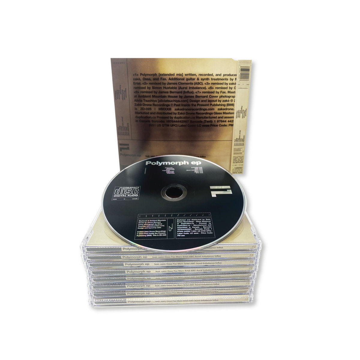 zakè Ossa Fax 'Polymorph EP' [CD]