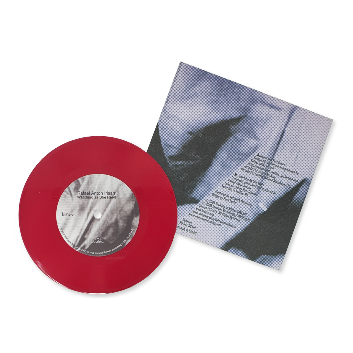Rafael Anton Irisarri 'Hopes And Past Desires' [7"]