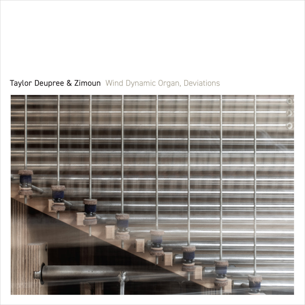 Taylor Deupree & Zimoun 'Wind Dynamic Organ, Deviations' [LP]