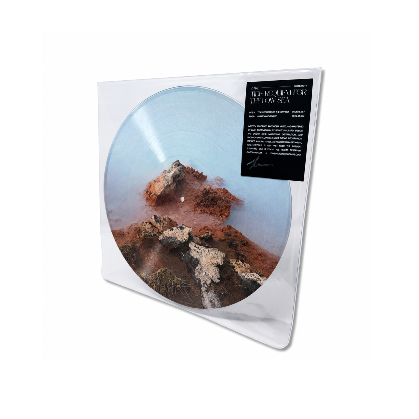 zakè 'Tide Requiem for the Low Sea' [Picture Disc LP]