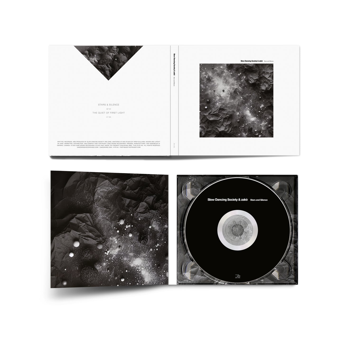 Slow Dancing Society & zakè 'Stars & Silence' [CD]