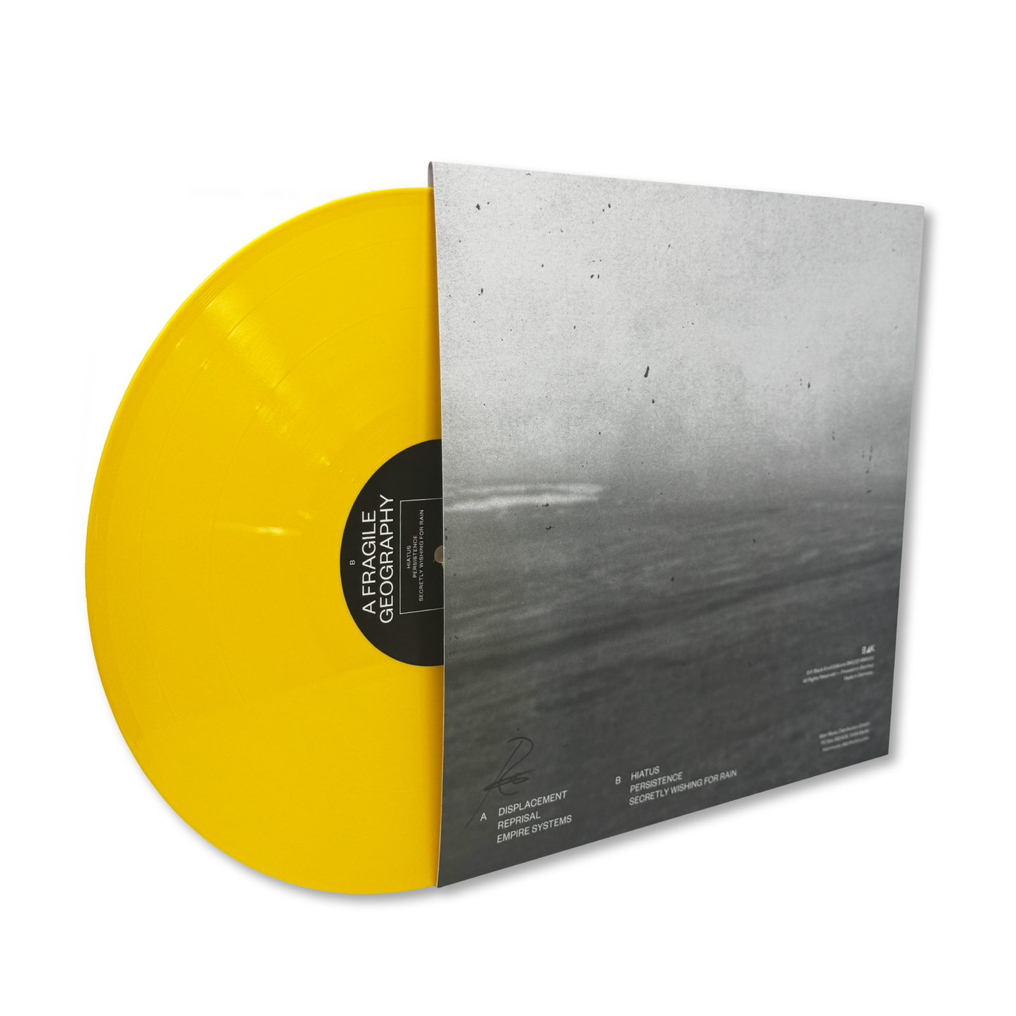 Rafael Anton Irisarri 'A Fragile Geography' [LP] (SIGNED COPY)