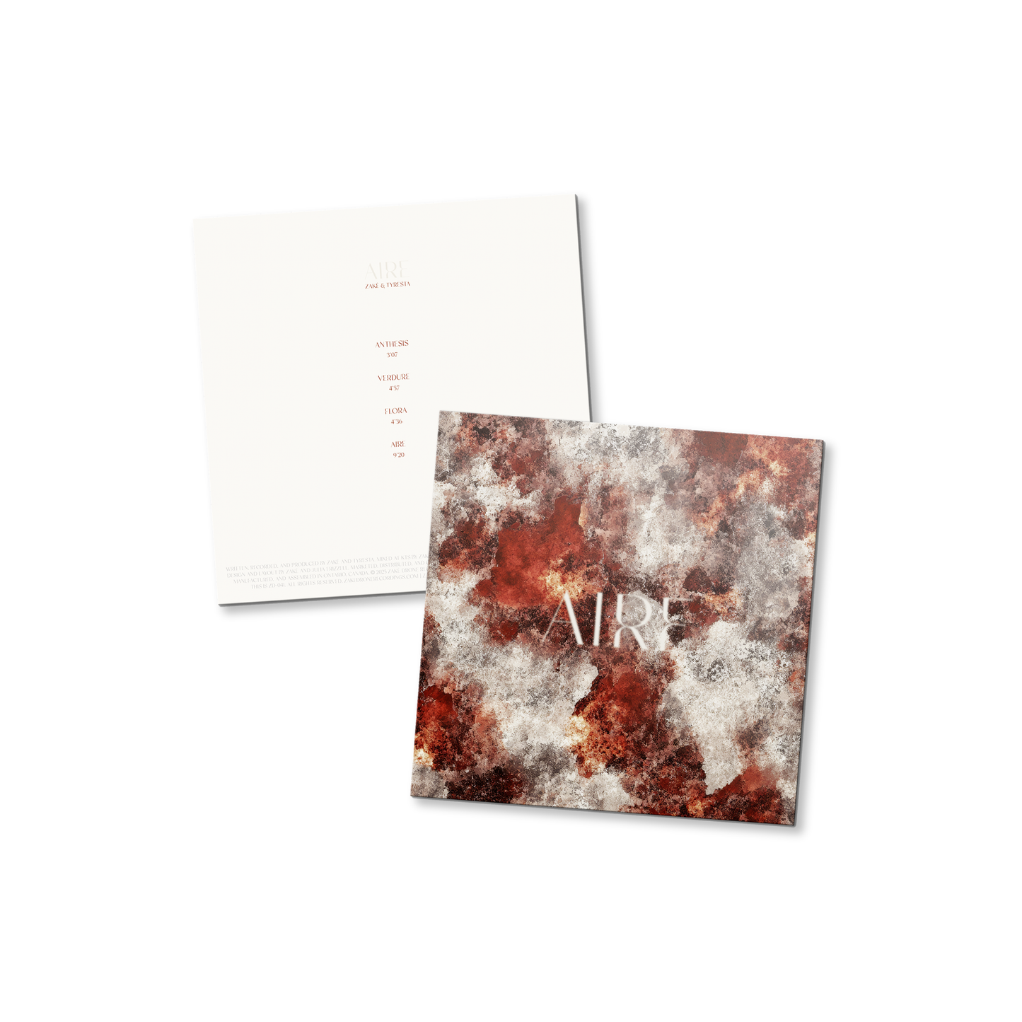 zakè & Tyresta 'Aire EP' [CD]
