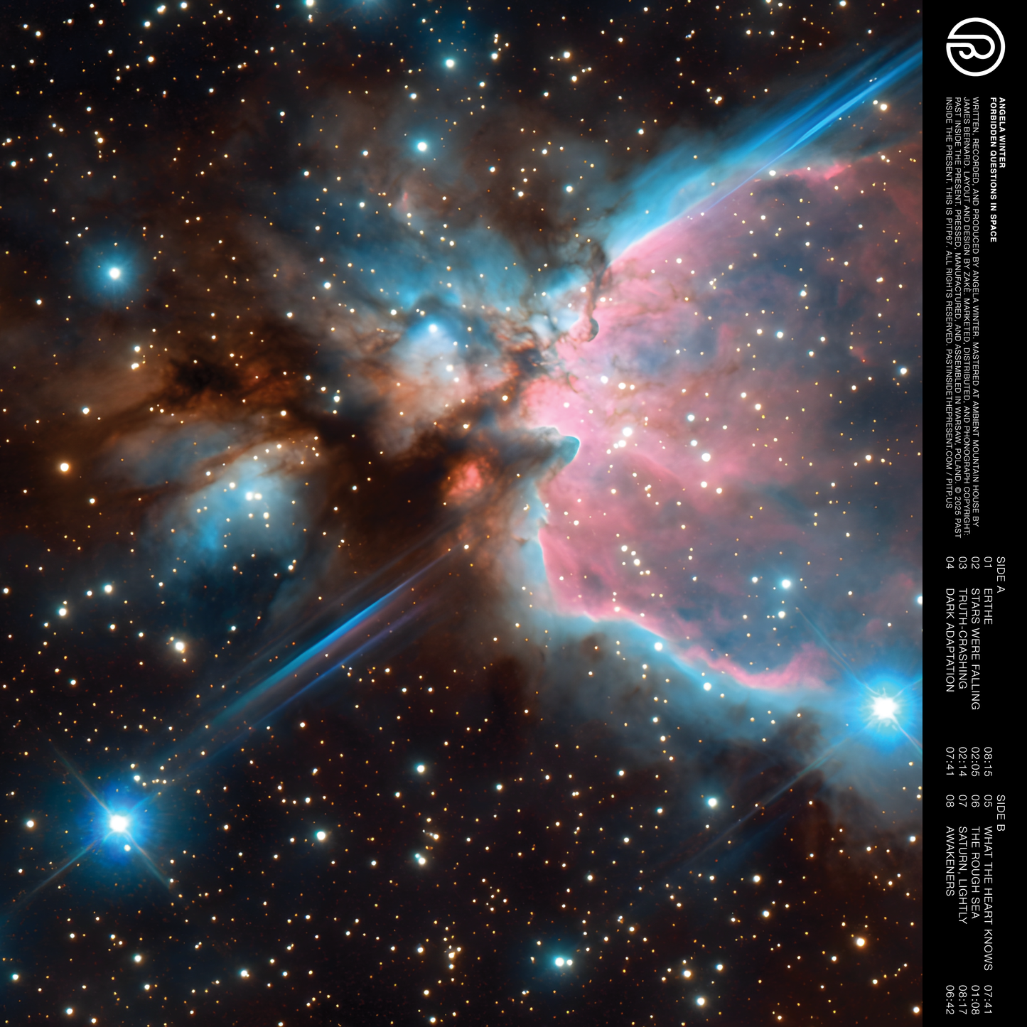 Angela Winter 'Forbidden Questions In Space' [LP]