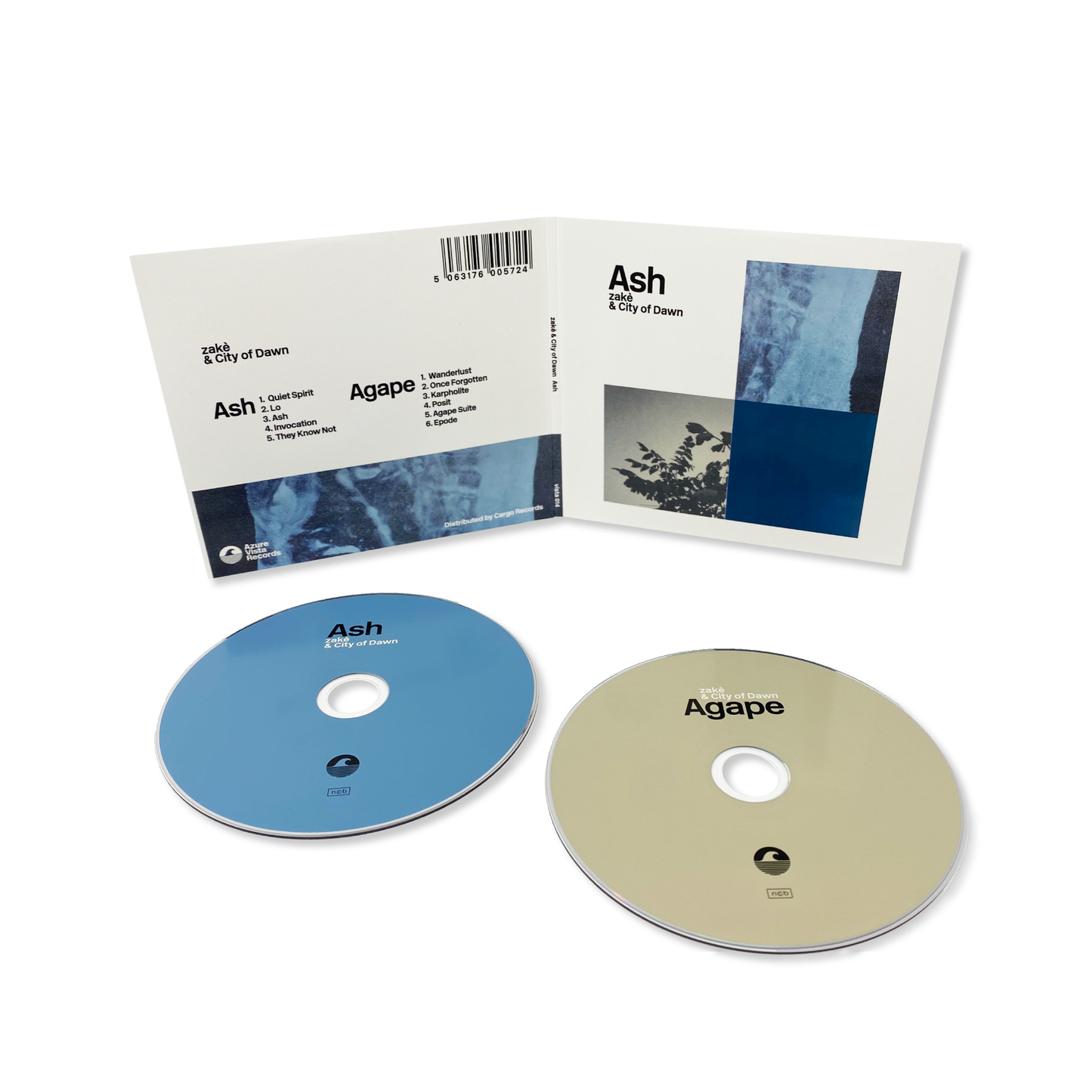zakè & City of Dawn 'Ash/Agape' [2CD] (EU import)