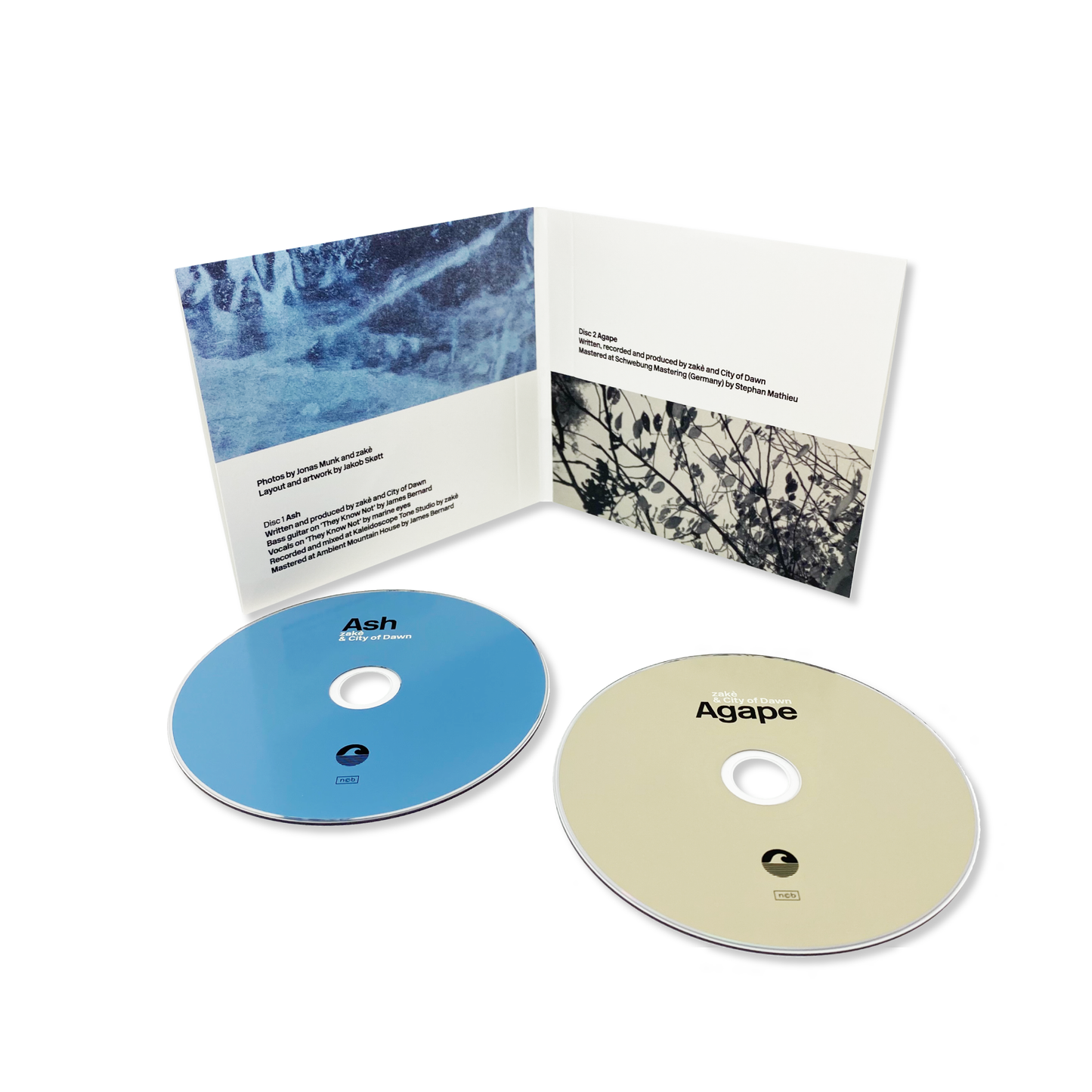 zakè & City of Dawn 'Ash/Agape' [2CD] (EU import)