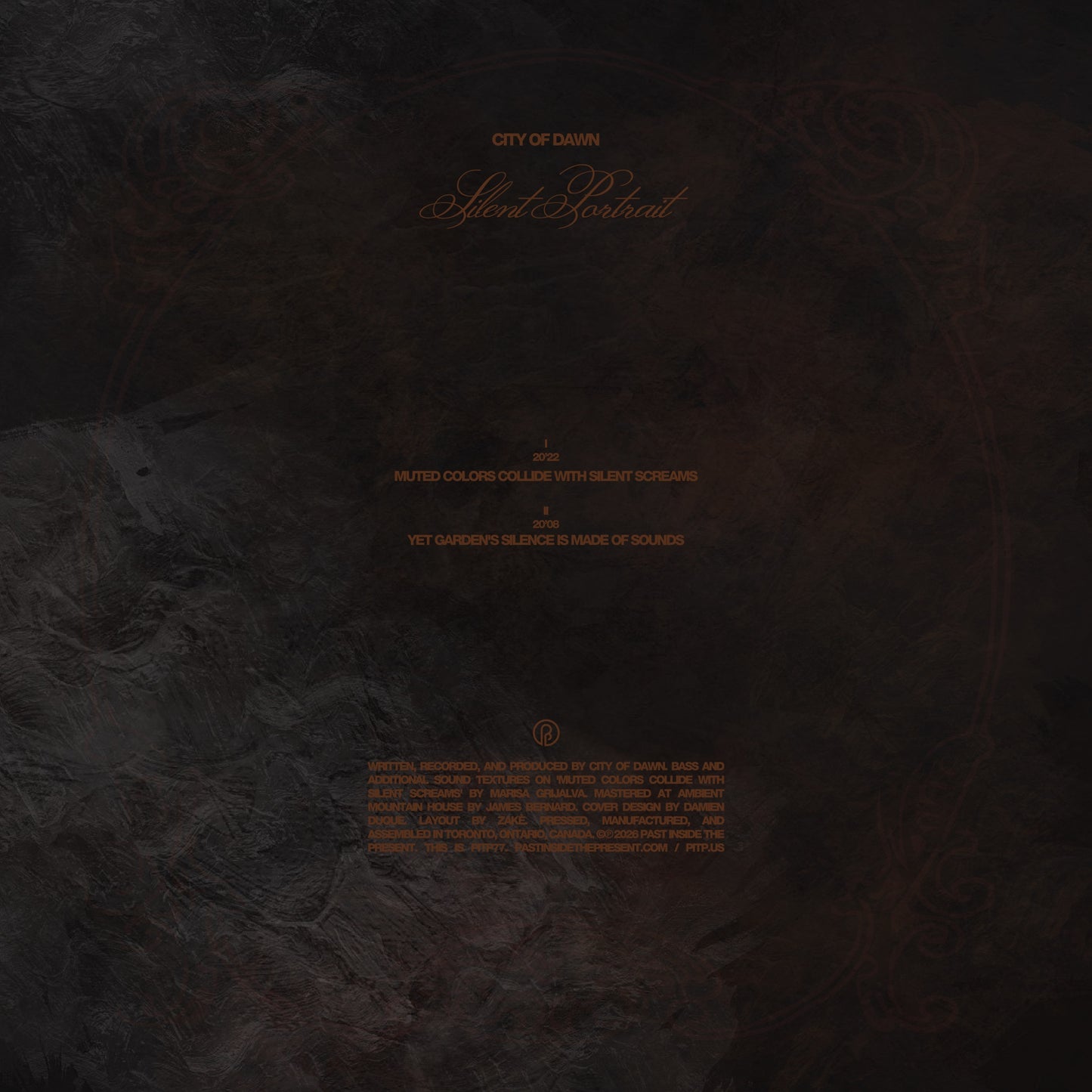 City of Dawn 'Silent Portrait' [CD]