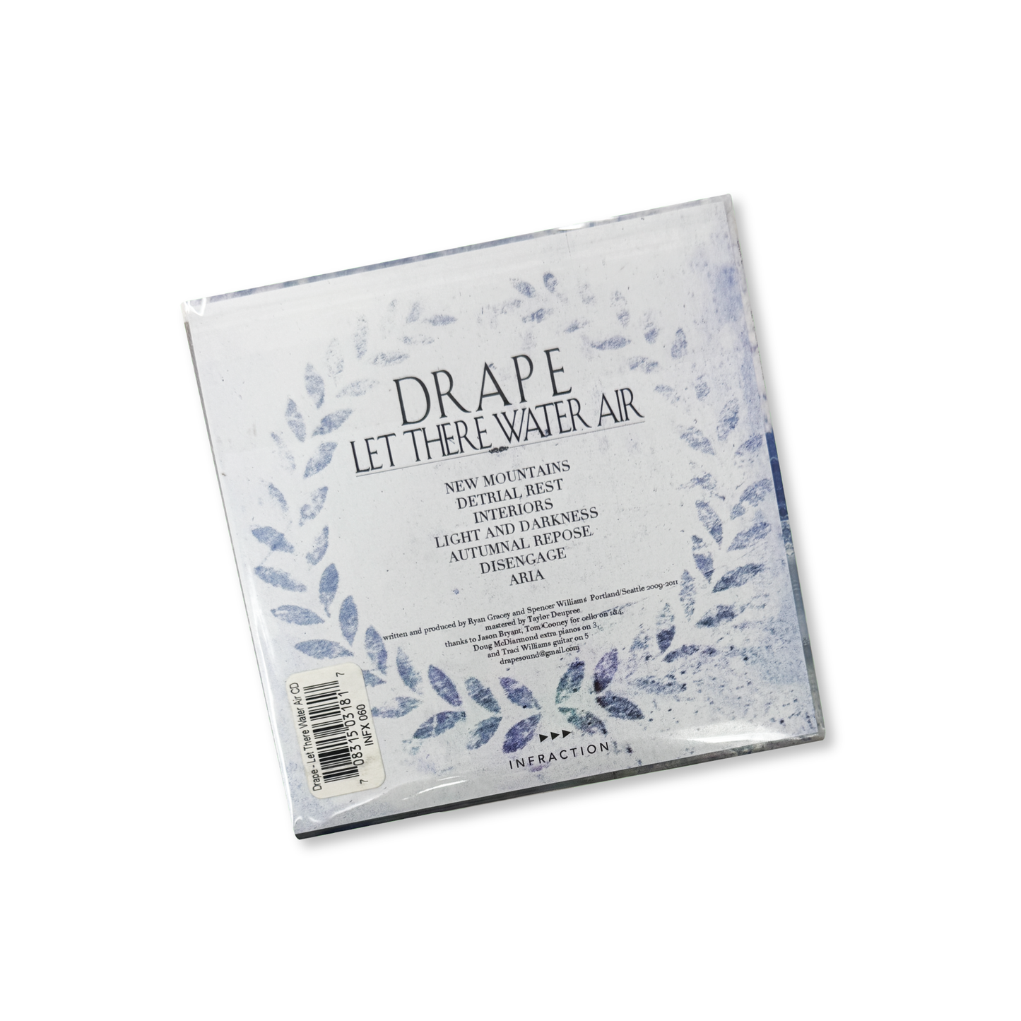 Drape 'Let There Water Air' [CD]
