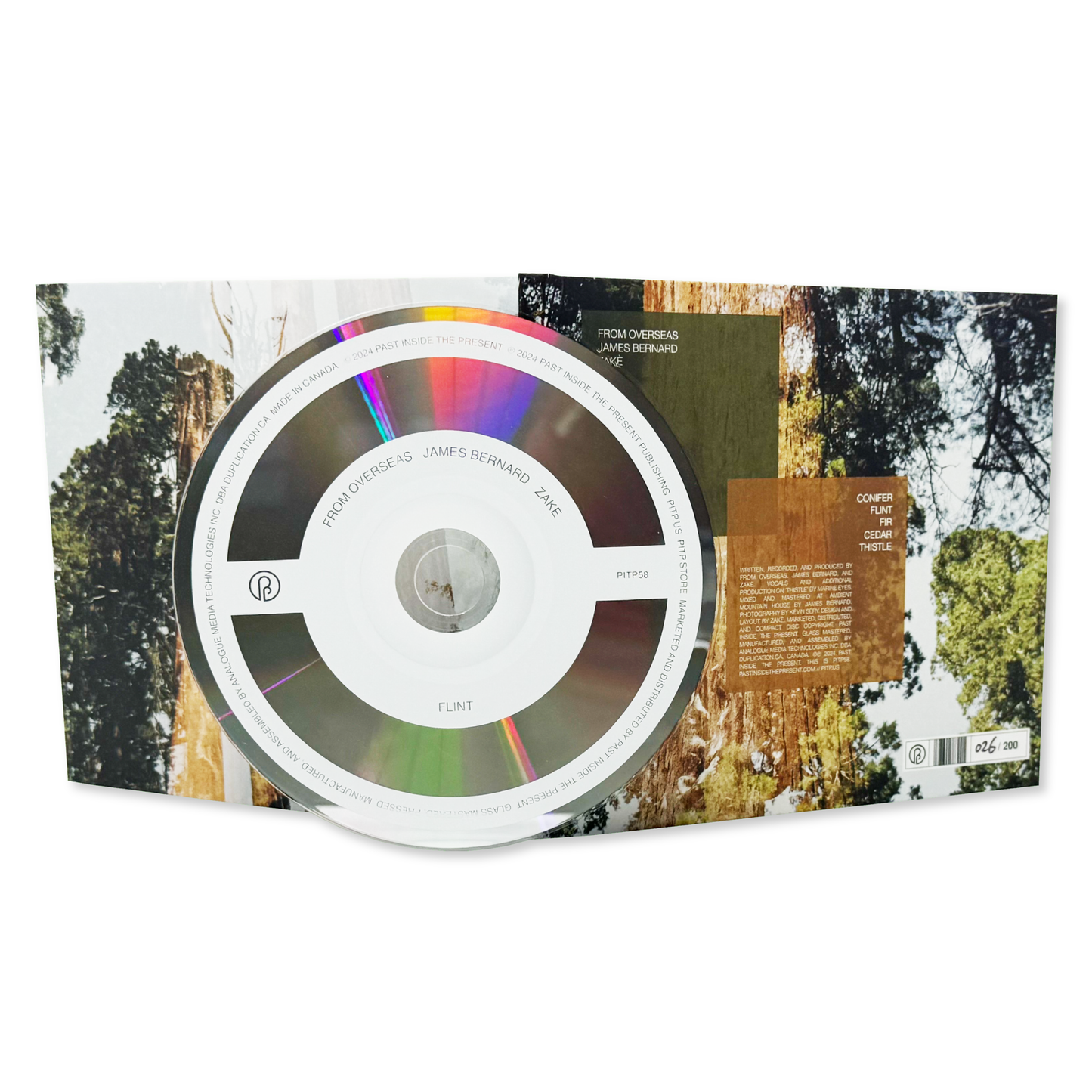 From Overseas, James Bernard, zakè 'Flint' [CD]
