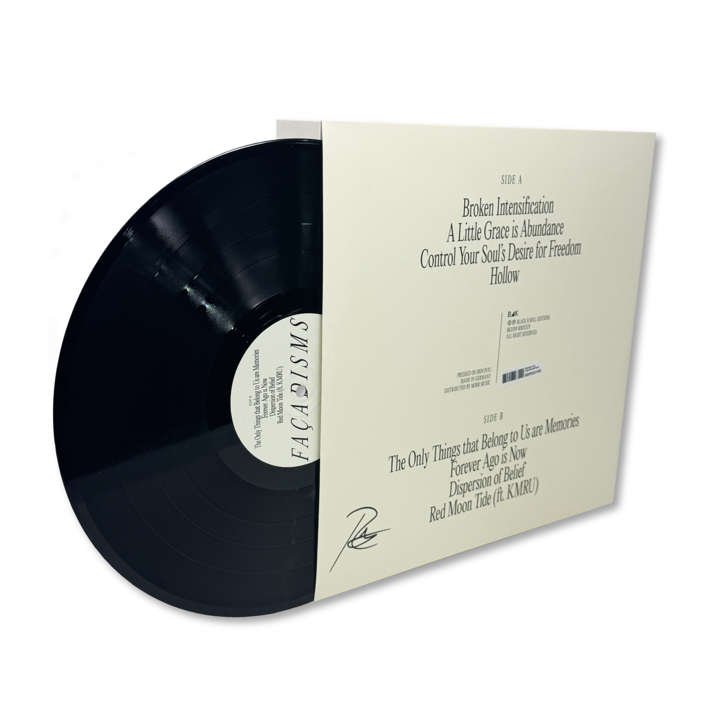 Rafael Anton Irisarri 'FAÇADISMS' [LP] (SIGNED COPY)