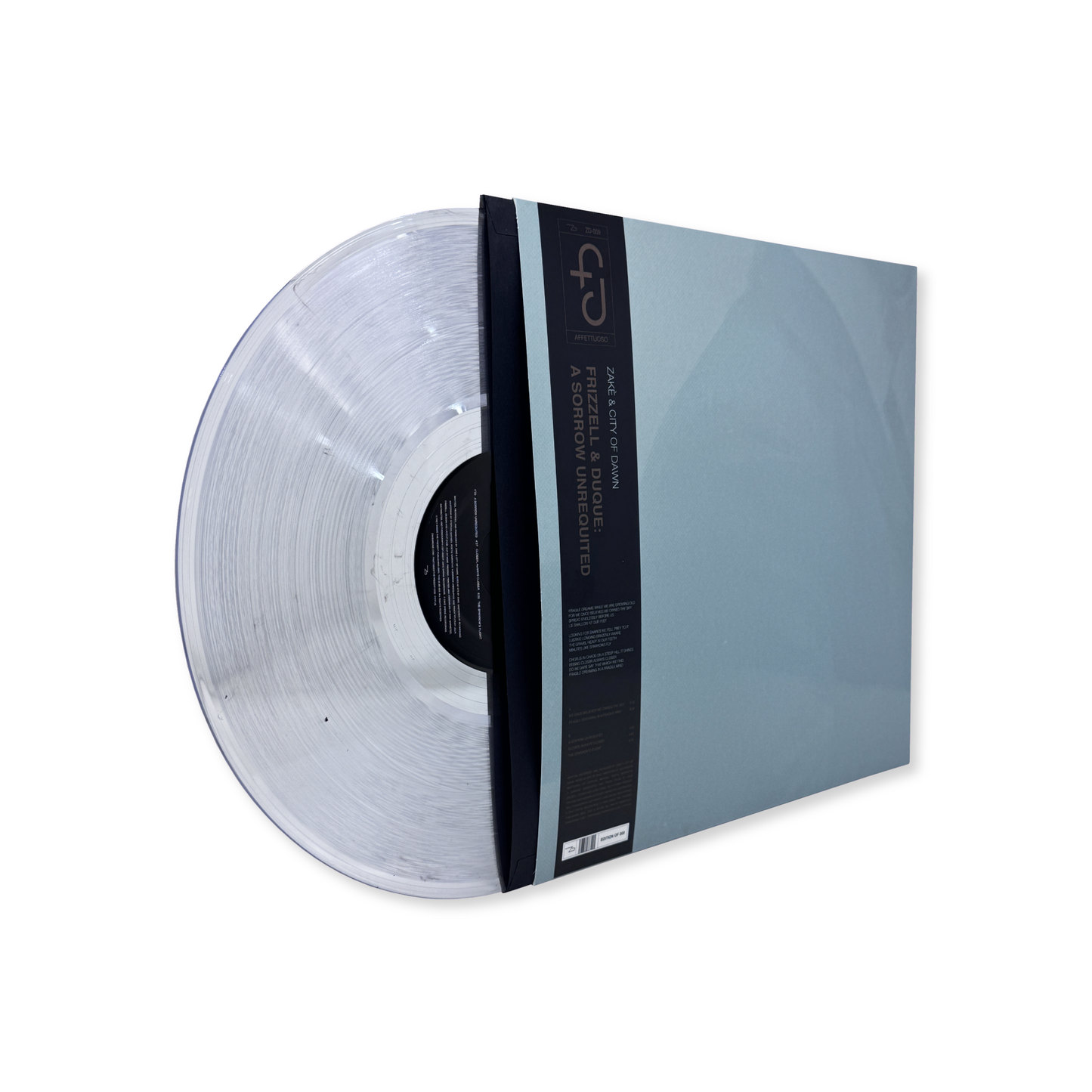 zakè & City of Dawn 'Frizzell & Duque: A Sorrow Unrequited' [LP] (Julia Pressing)