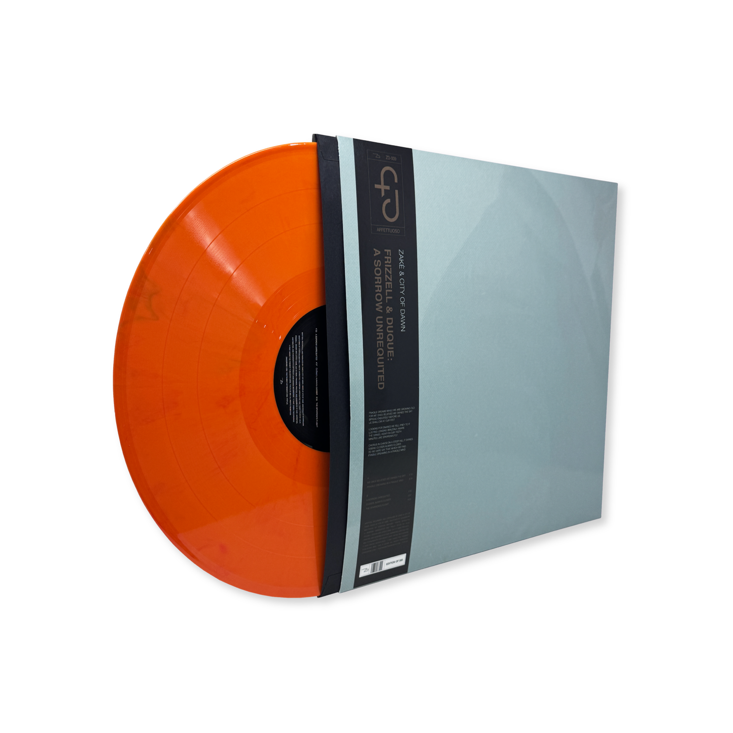 zakè & City of Dawn 'Frizzell & Duque: A Sorrow Unrequited' [LP] (Julia Pressing)