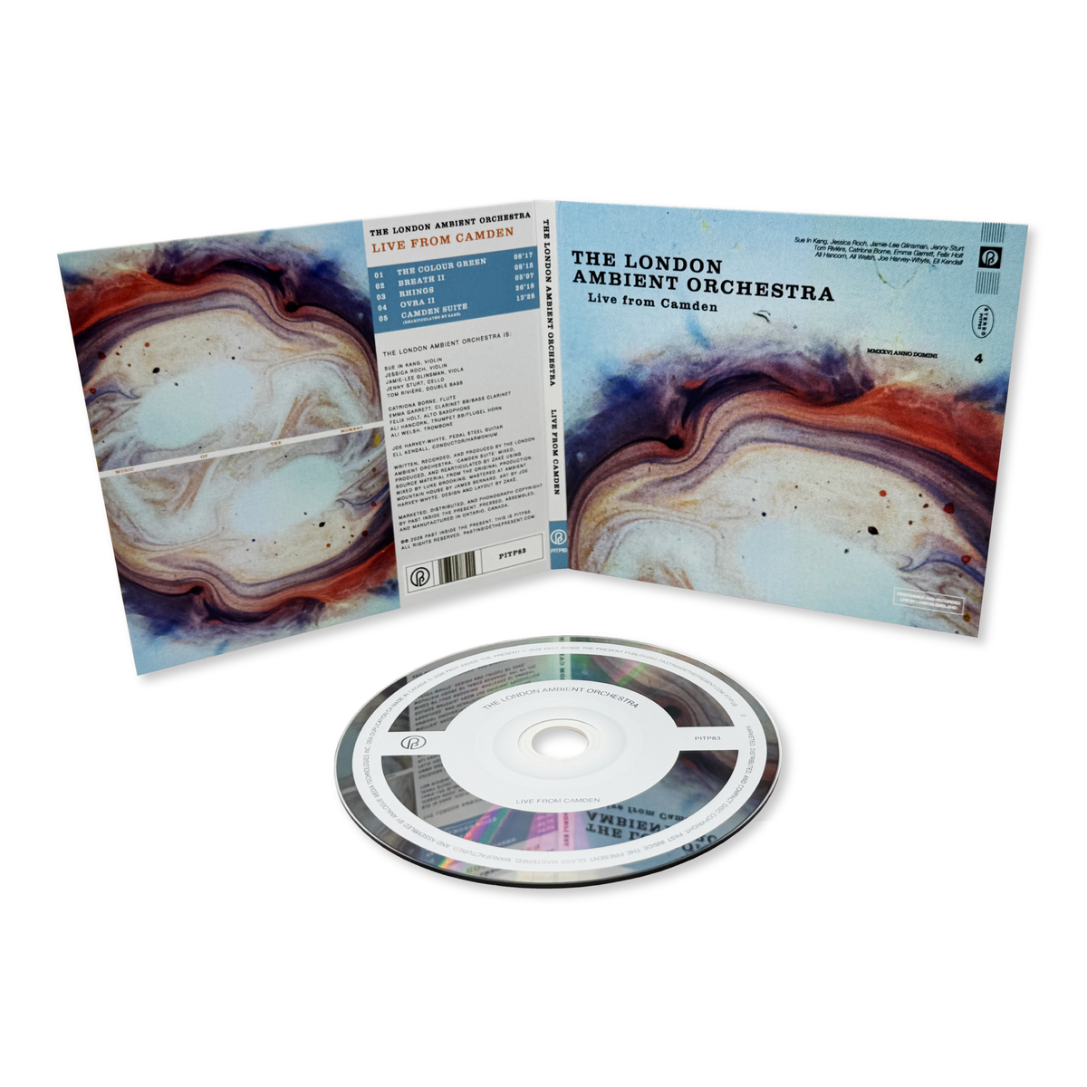 The London Ambient Orchestra 'Live from Camden' [CD]