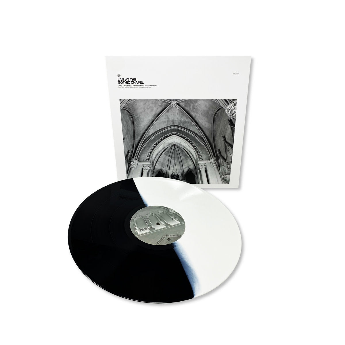 Marc Ertel, zakè, James Bernard, From Overseas 'Live at the Gothic Chapel' [LP]