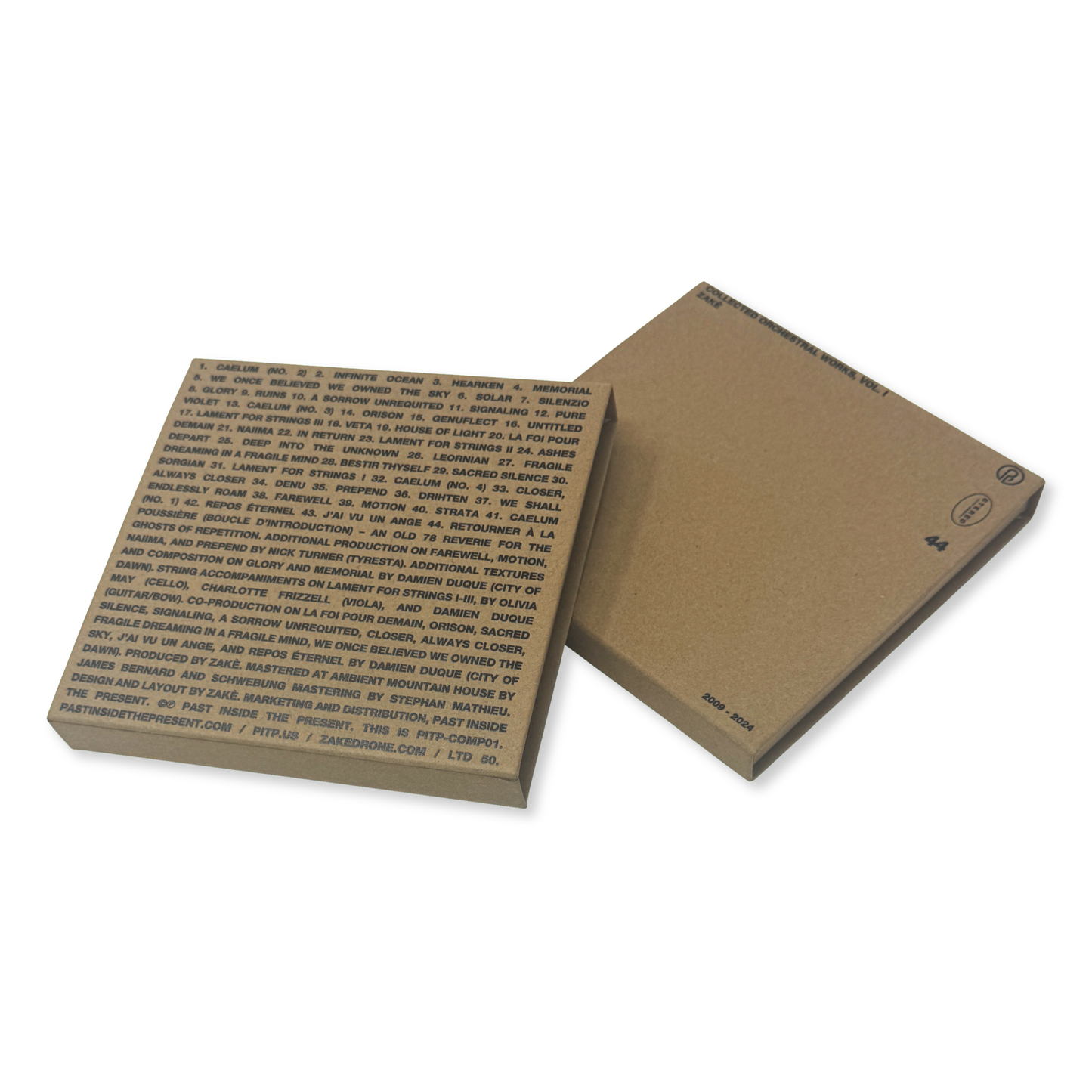 zakè 'Collected Orchestral Works, Vol. I' [5xCD Boxset]