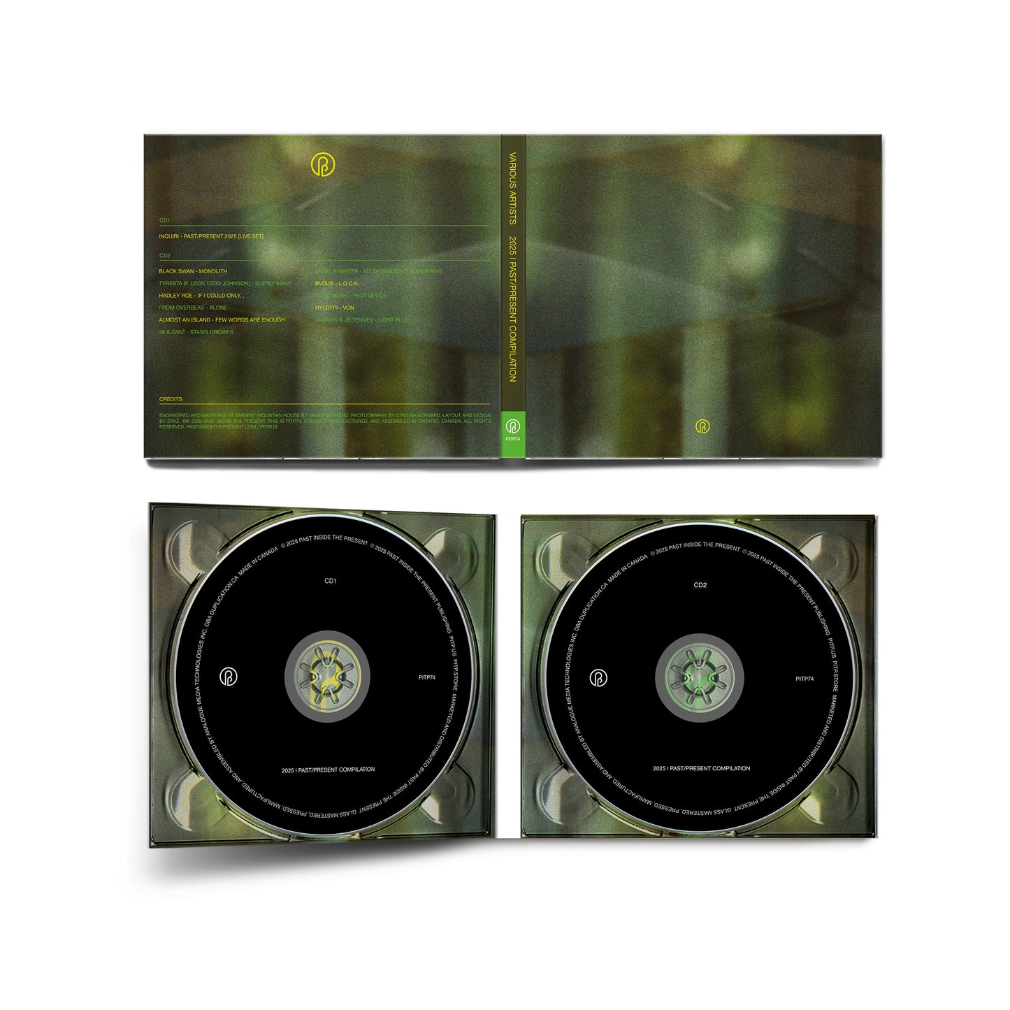 Various Artists 'Past/Present 2025 Compilation' [2CD] ( Pre-Order)