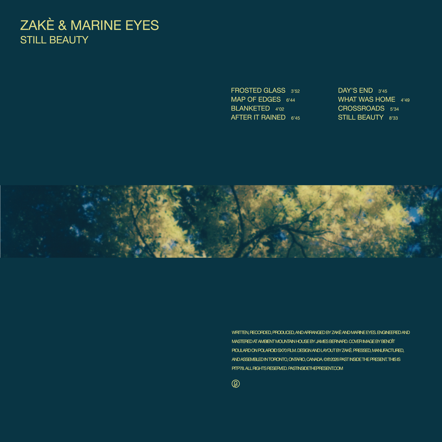 zakè & marine eyes 'Still Beauty' [CD]