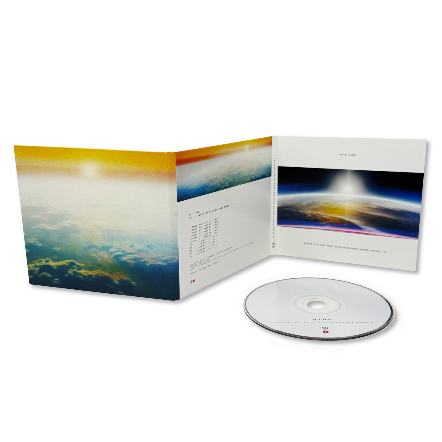 36 & zakè 'Stasis Sounds For Long-Distance Space Travel III' [CD]