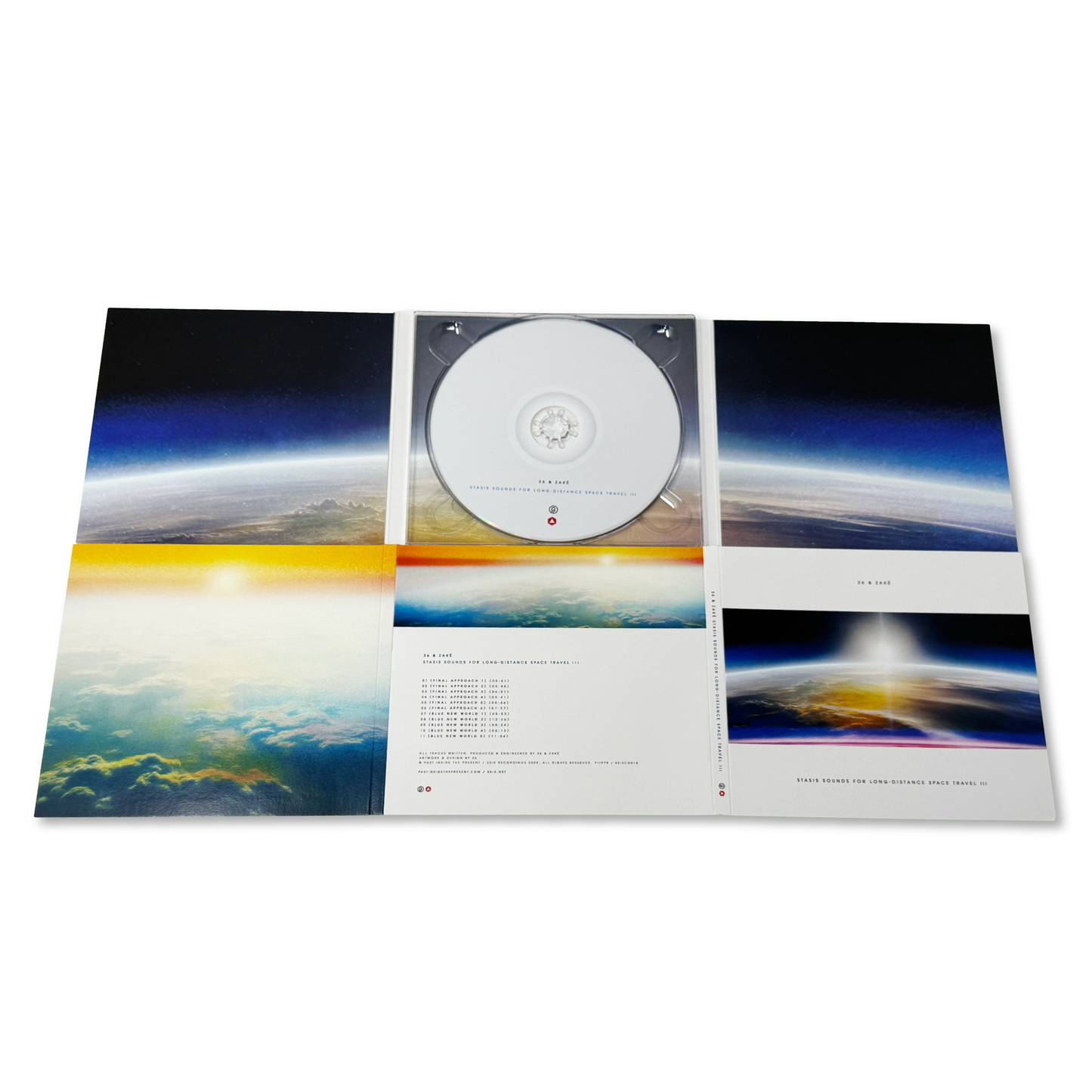 36 & zakè 'Stasis Sounds For Long-Distance Space Travel III' [CD]