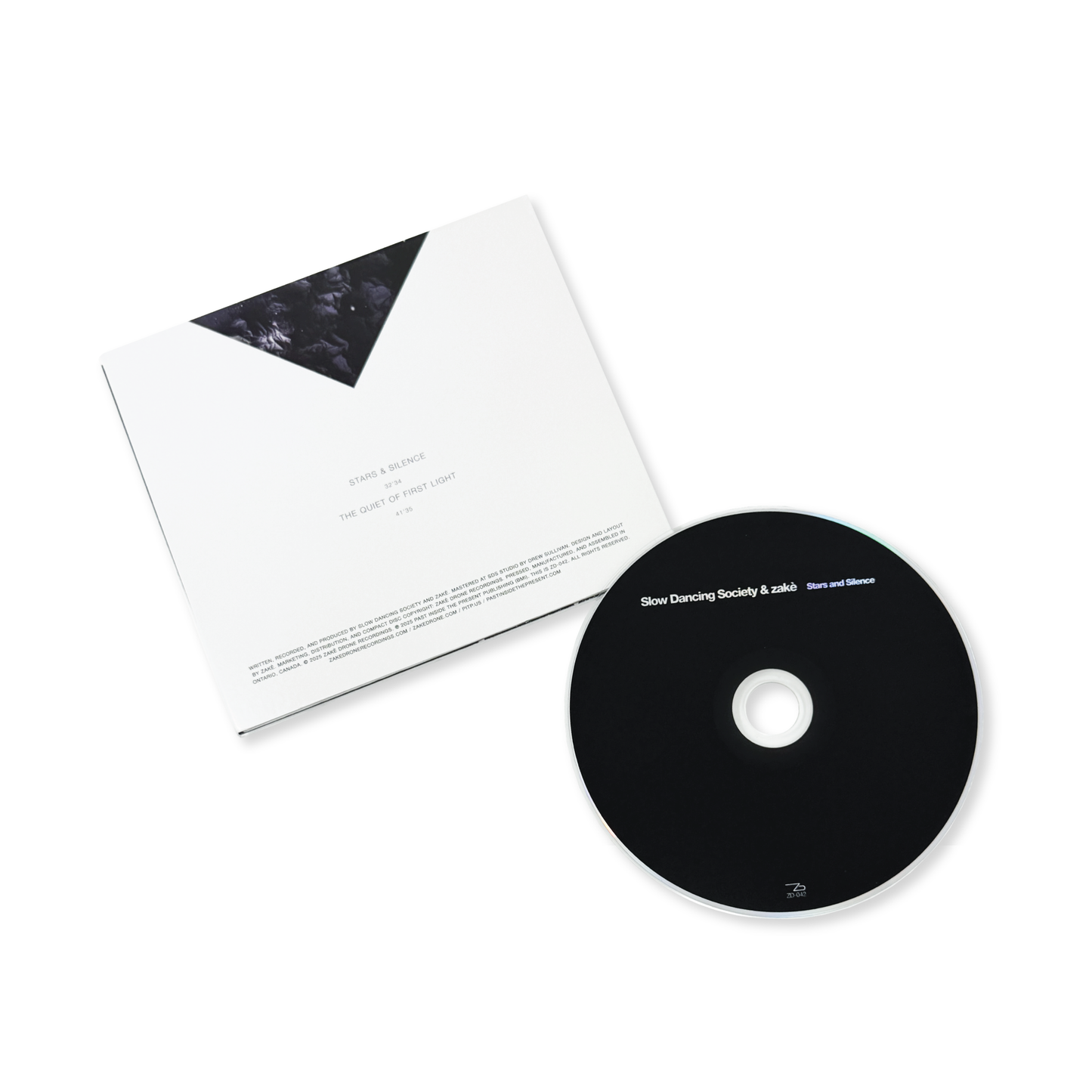 Slow Dancing Society & zakè 'Stars & Silence' [CD]