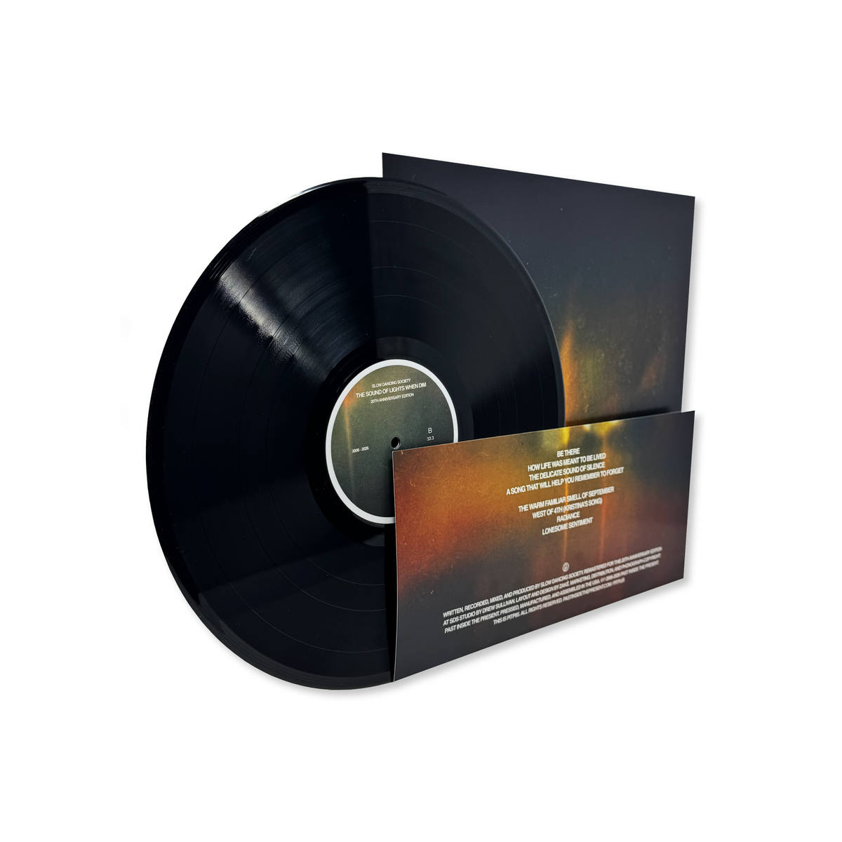 Slow Dancing Society 'The Sound of Lights When Dim [20th Anniversary Edition]' [LP]