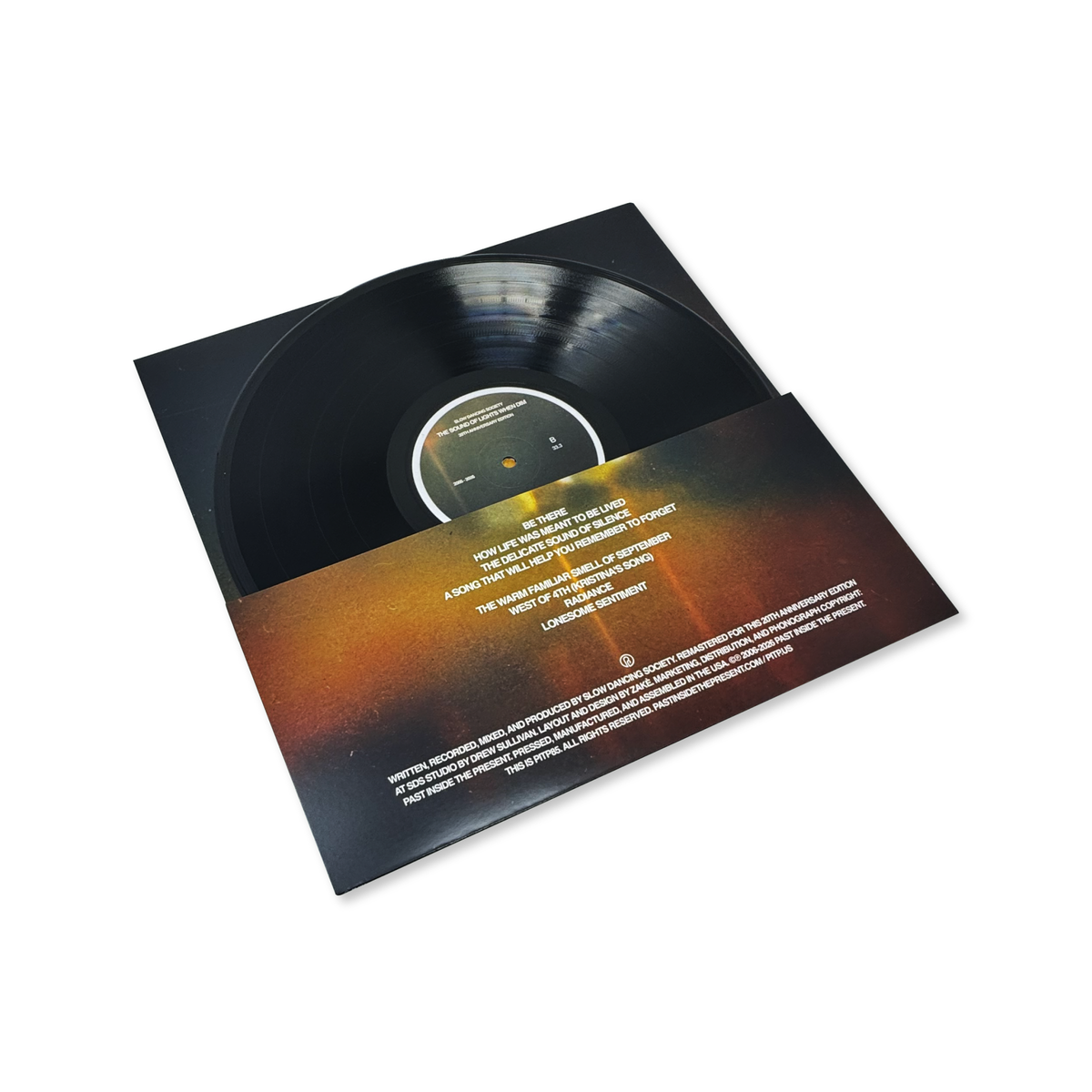 Slow Dancing Society 'The Sound of Lights When Dim [20th Anniversary Edition]' [LP]