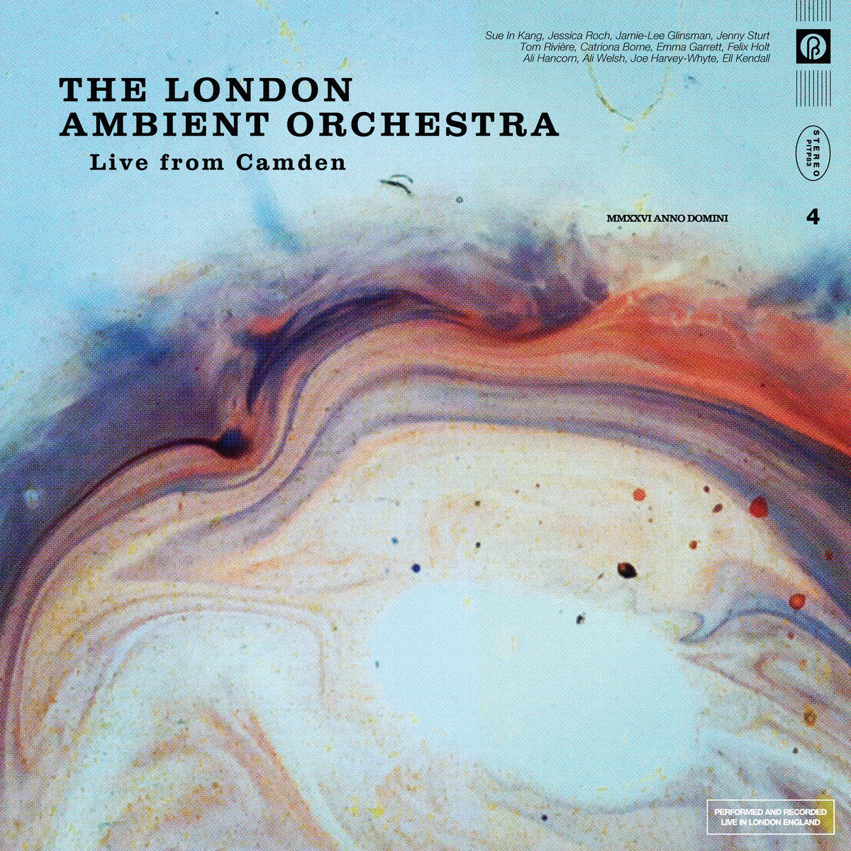 The London Ambient Orchestra 'Live from Camden' [CD/Cassette/Digital]