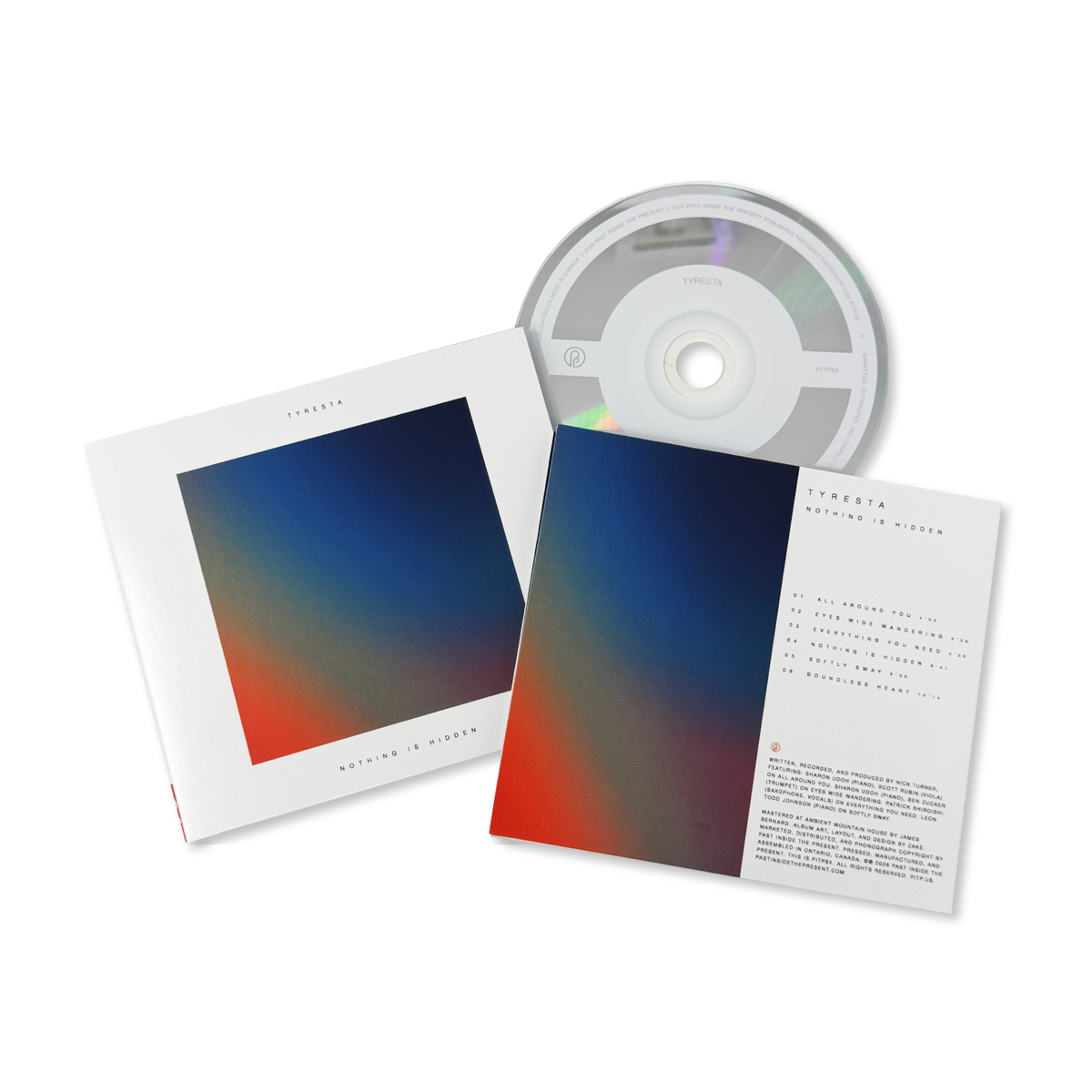 Tyresta 'Nothing Is Hidden' [CD]
