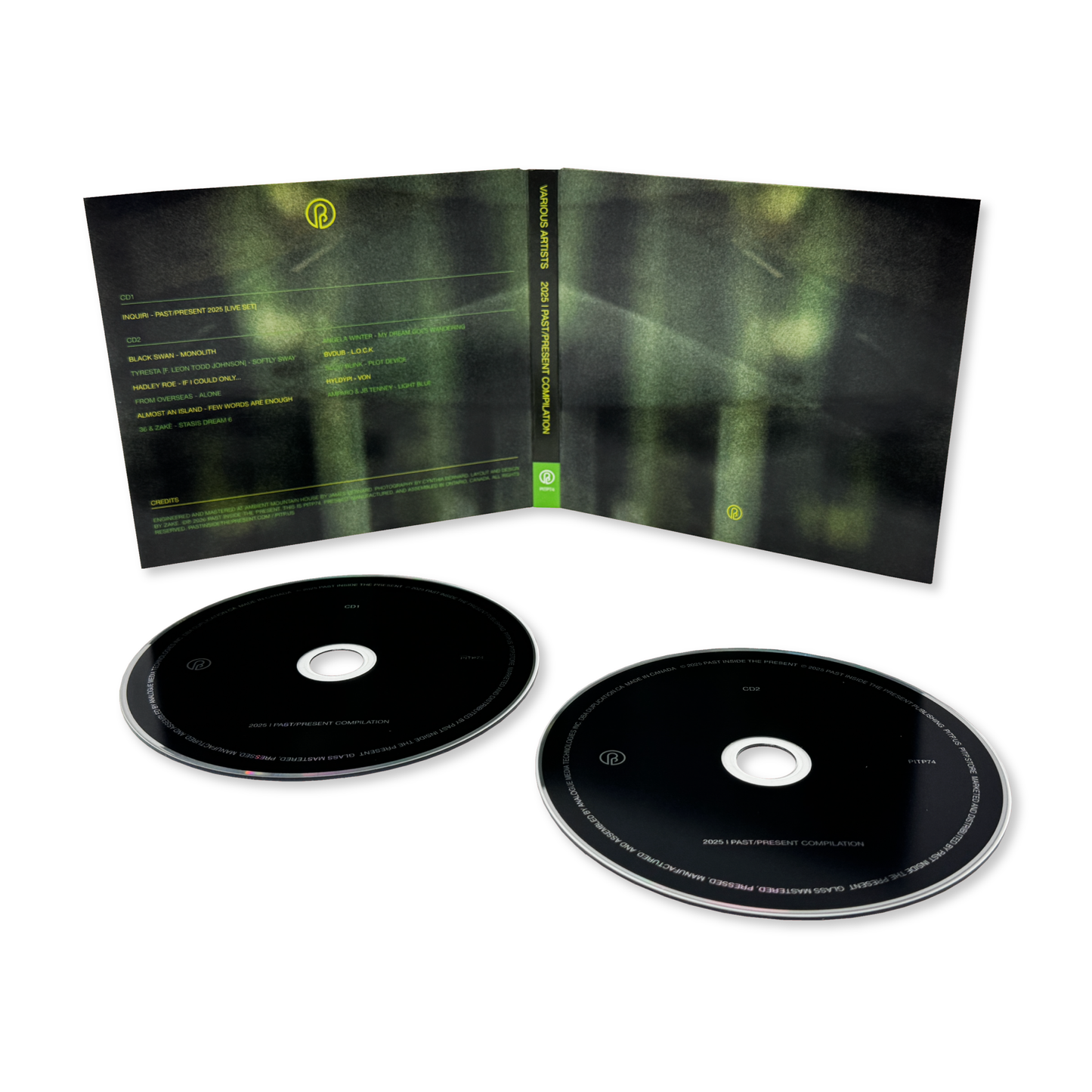 Various Artists 'Past/Present 2025 Compilation' [2CD] (2nd press)