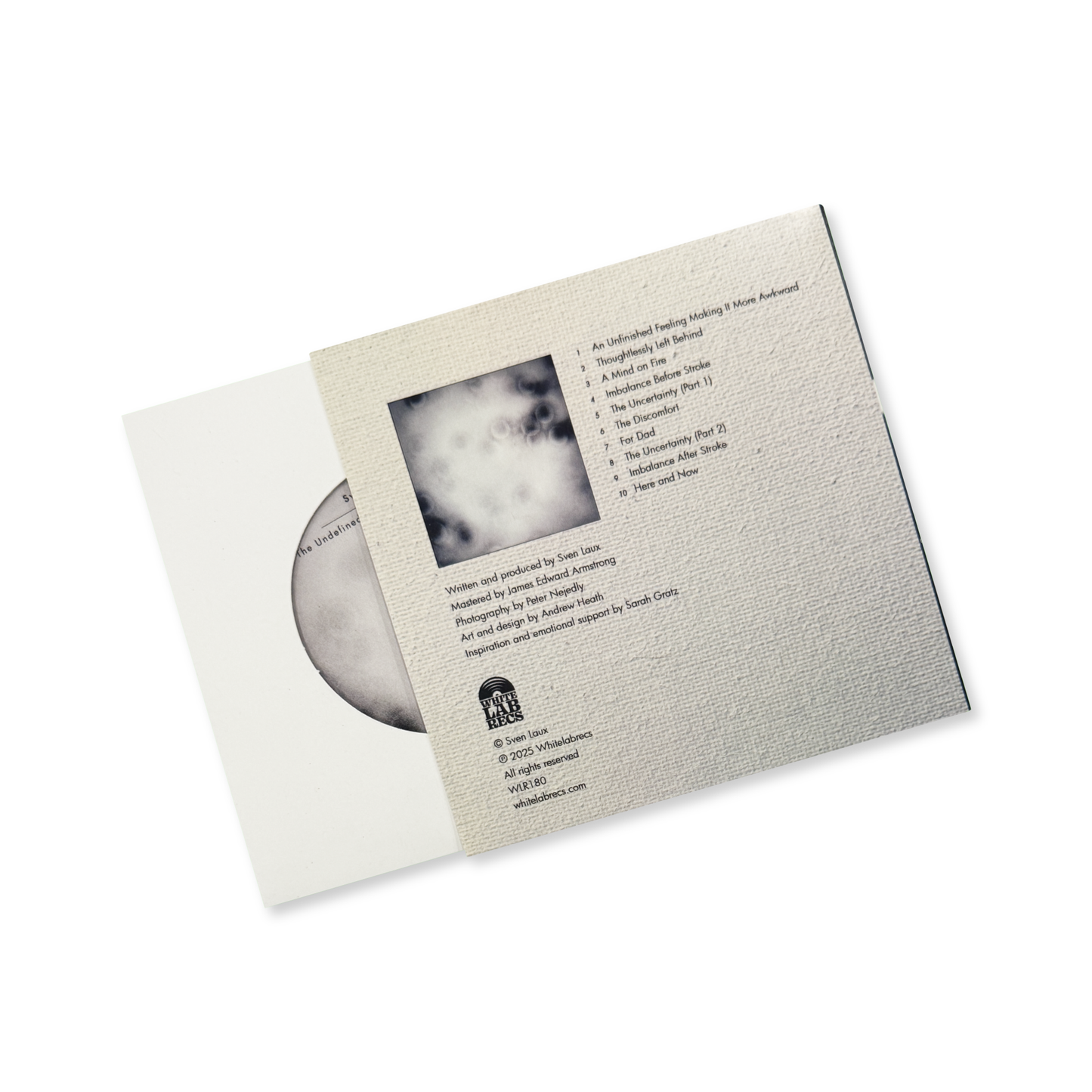 Sven Laux 'The Undefined Feeling of Discomfort' [CD]