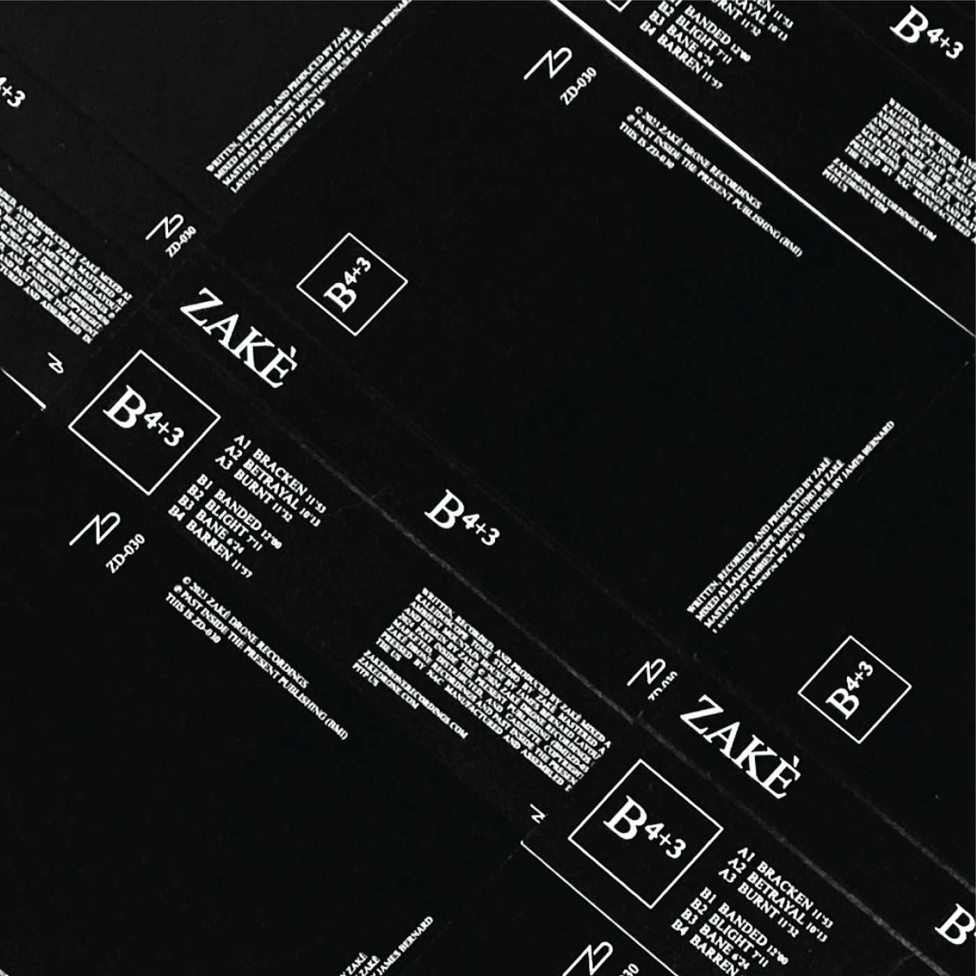 zakè 'B⁴+3' [CS] (2nd Press)