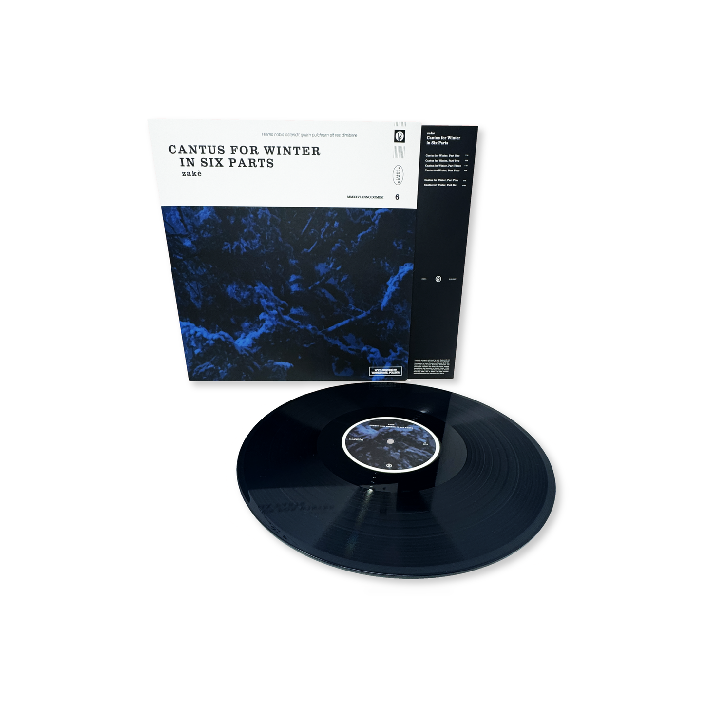 zakè 'Cantus for Winter in Six Parts' [LP/CD/Digital]