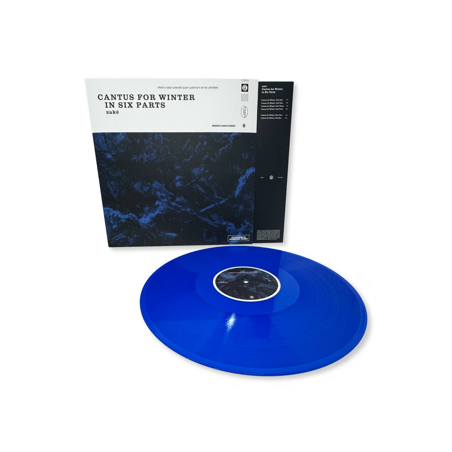 zakè 'Cantus for Winter in Six Parts' [LP/CD/Digital]