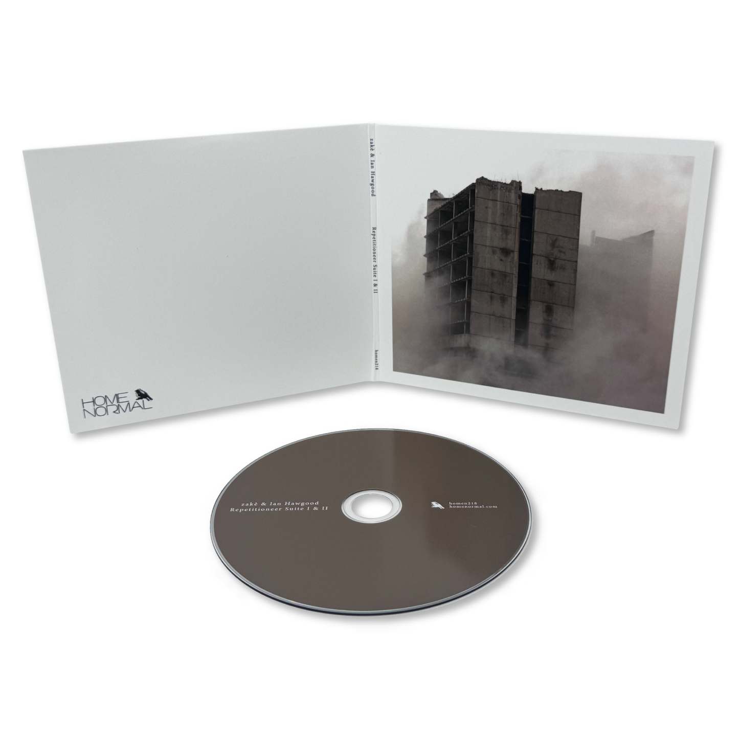 zakè & Ian Hawgood 'Repetitioneer Suite I & II' [CD]