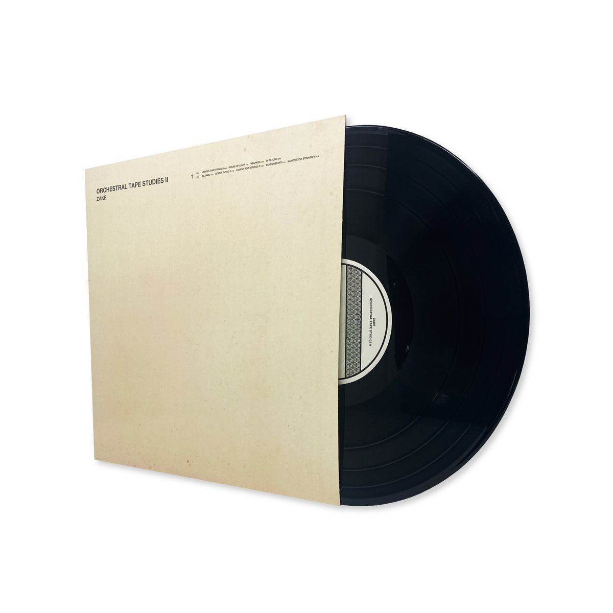 zakè 'Orchestral Tape Studies II' [LP]