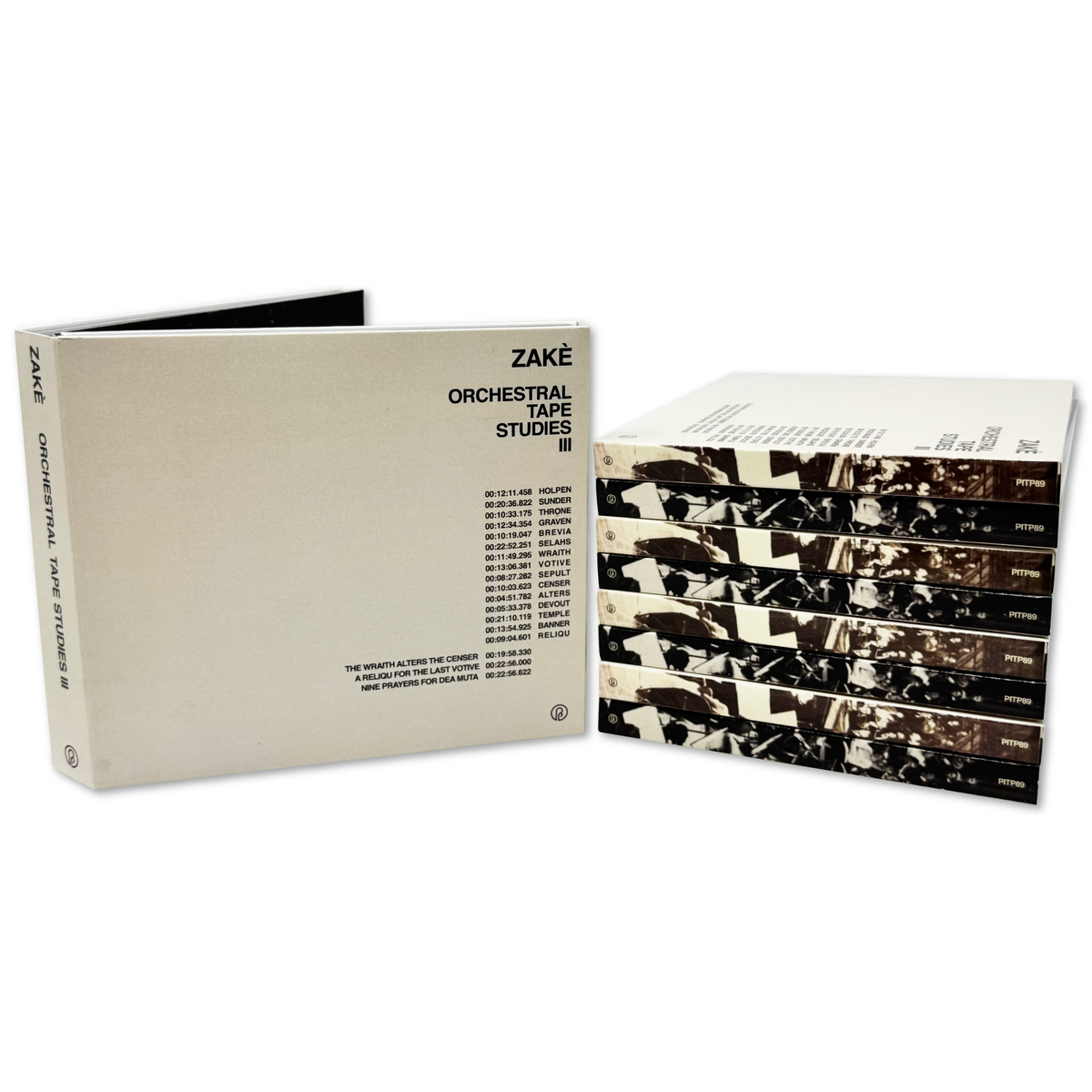 zakè 'Orchestral Tape Studies III' [4xCD Boxset]