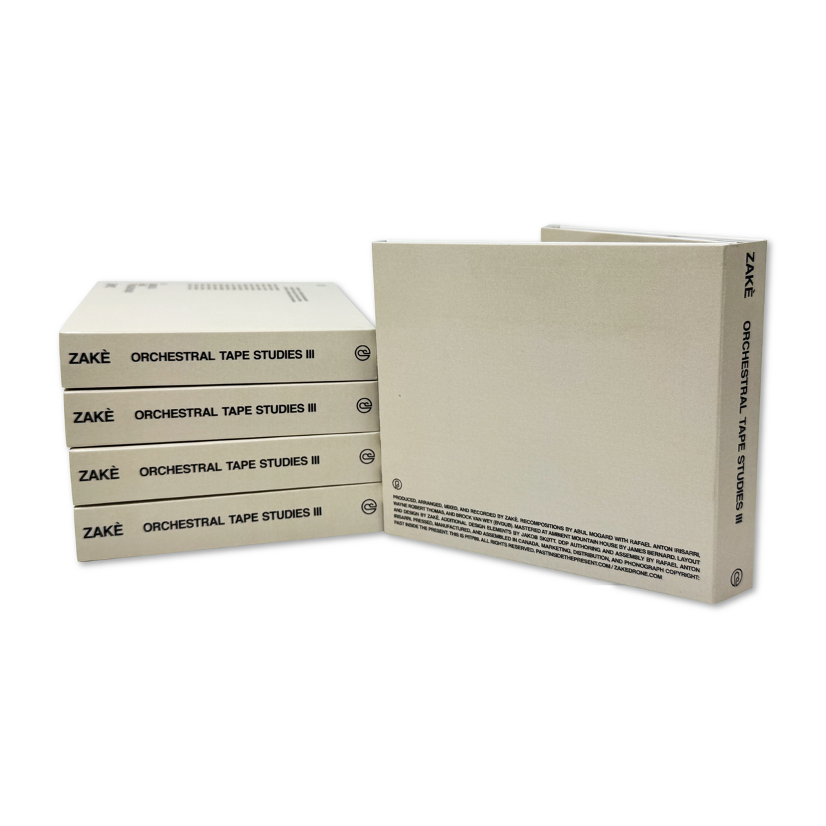zakè 'Orchestral Tape Studies III' [4xCD Boxset]